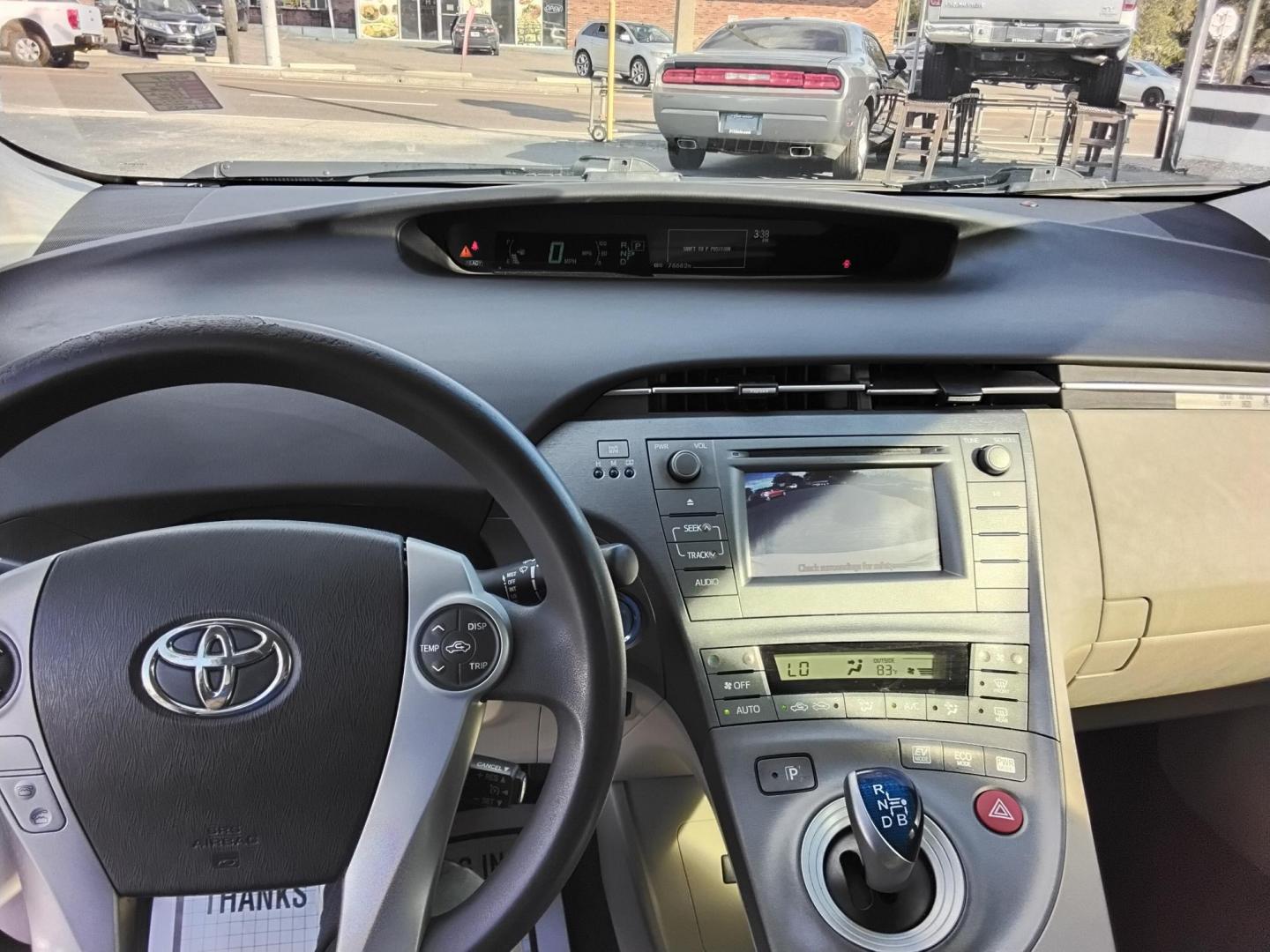 2015 White /Beige Toyota Prius Four (JTDKN3DU6F0) with an 1.8L L4 DOHC 16V HYBRID engine, Continuously Variable Transmission transmission, located at 6112 N Florida Avenue, Tampa, FL, 33604, (888) 521-5131, 27.954929, -82.459534 - $499 down plus tax & tag. - Photo#7