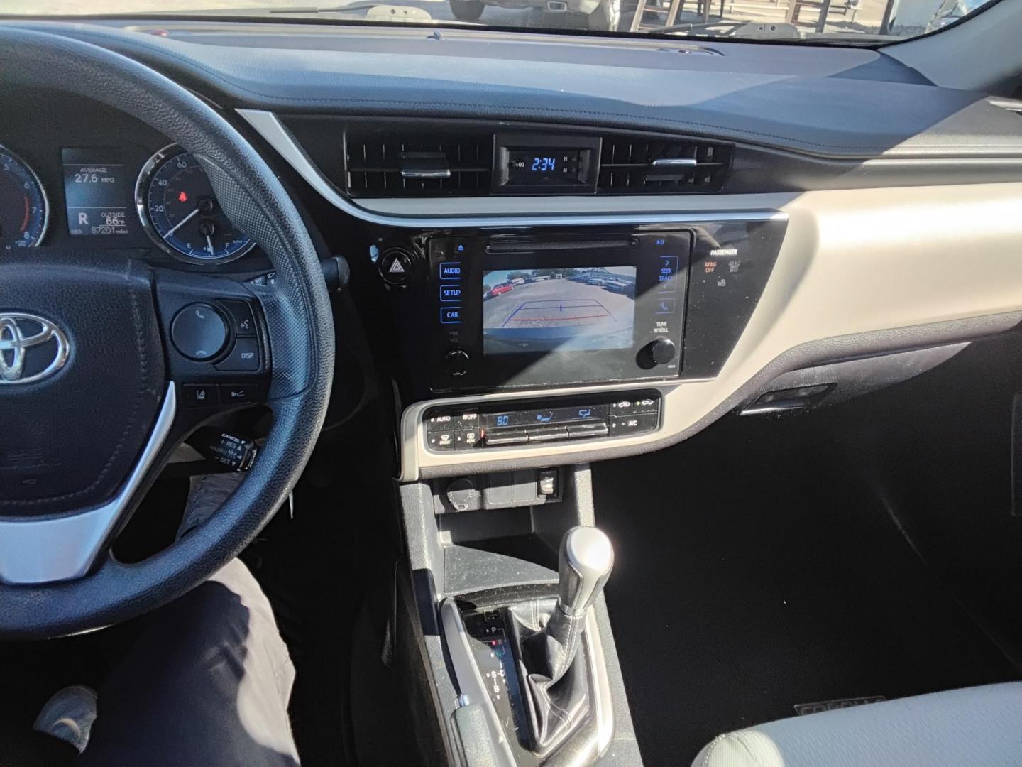 2017 GRAY /grey Toyota Corolla L CVT (2T1BURHE1HC) with an 1.8L L4 DOHC 16V engine, CVT transmission, located at 6112 N Florida Avenue, Tampa, FL, 33604, (888) 521-5131, 27.954929, -82.459534 - $499 down plus tax & tag. - Photo#10