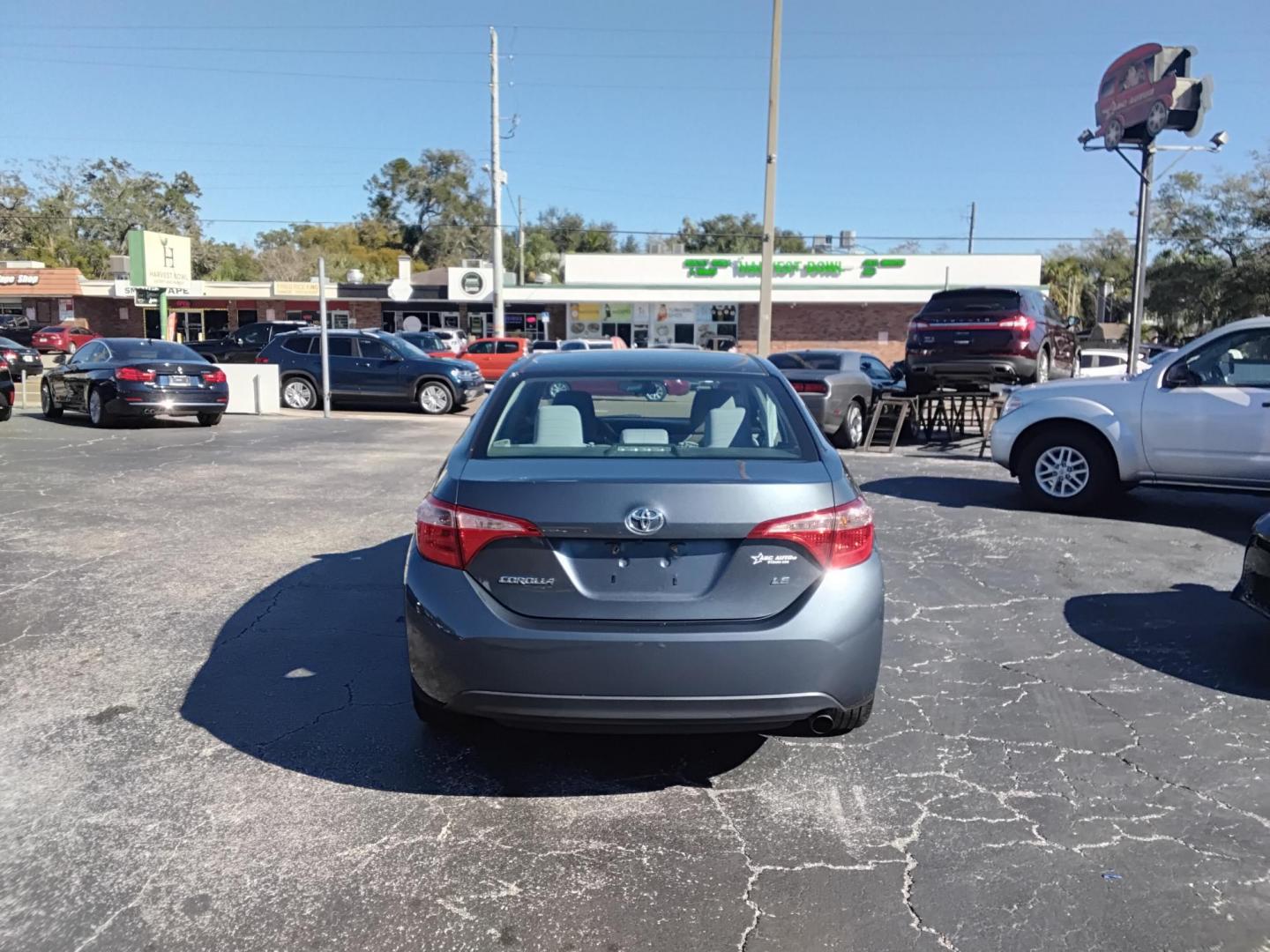 2017 GRAY /grey Toyota Corolla L CVT (2T1BURHE1HC) with an 1.8L L4 DOHC 16V engine, CVT transmission, located at 6112 N Florida Avenue, Tampa, FL, 33604, (888) 521-5131, 27.954929, -82.459534 - $499 down plus tax & tag. - Photo#6