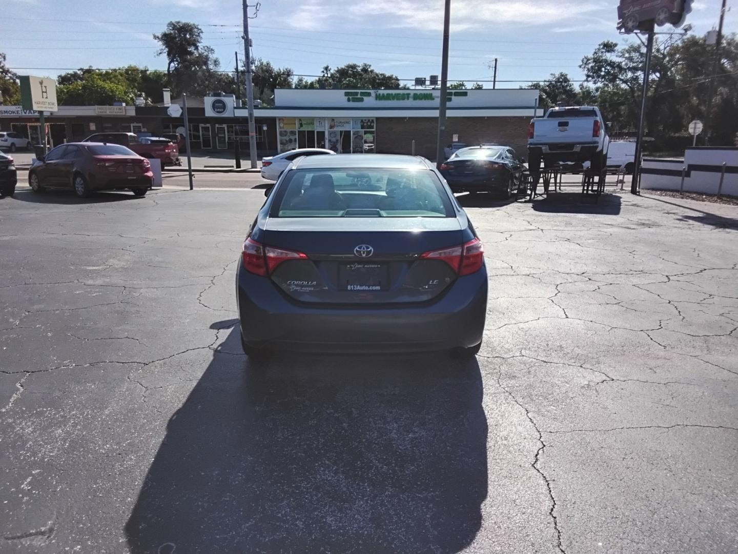 2017 GRAY /grey Toyota Corolla L CVT (2T1BURHE1HC) with an 1.8L L4 DOHC 16V engine, CVT transmission, located at 6112 N Florida Avenue, Tampa, FL, 33604, (888) 521-5131, 27.954929, -82.459534 - $499 down plus tax & tag.- Photo#7