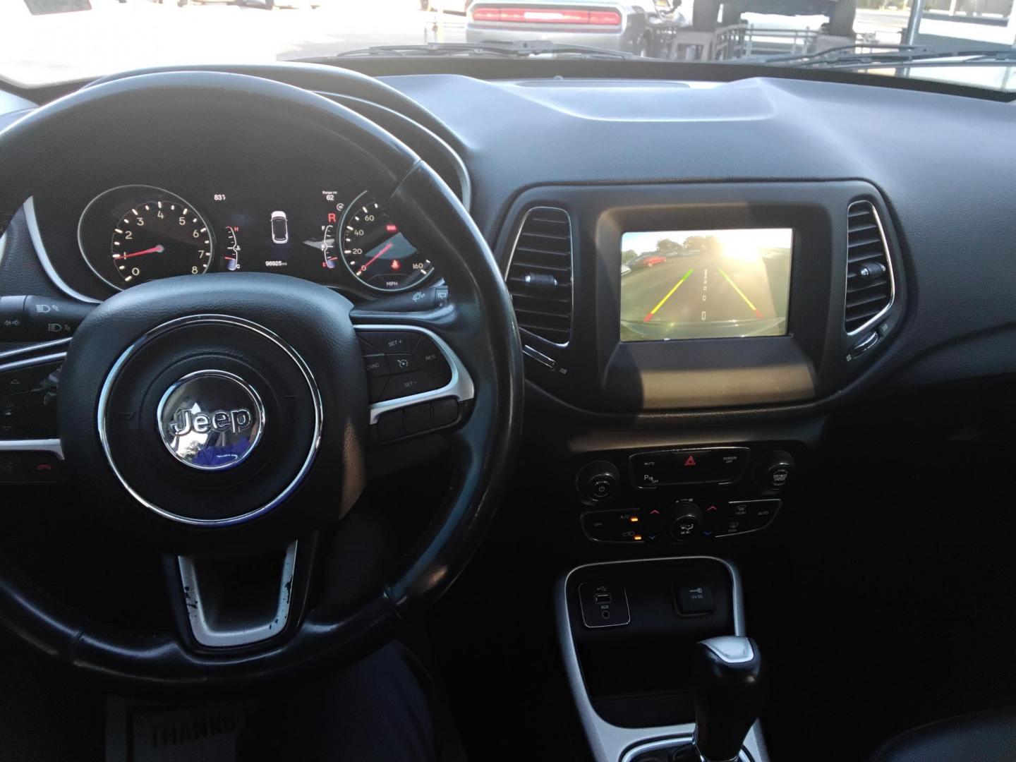 2017 BLACK /Black Jeep Compass Sport FWD (3C4NJCBB8HT) with an 2.4L L4 DOHC 16V engine, located at 6112 N Florida Avenue, Tampa, FL, 33604, (888) 521-5131, 27.954929, -82.459534 - $499 down plus tax & tag. - Photo#10