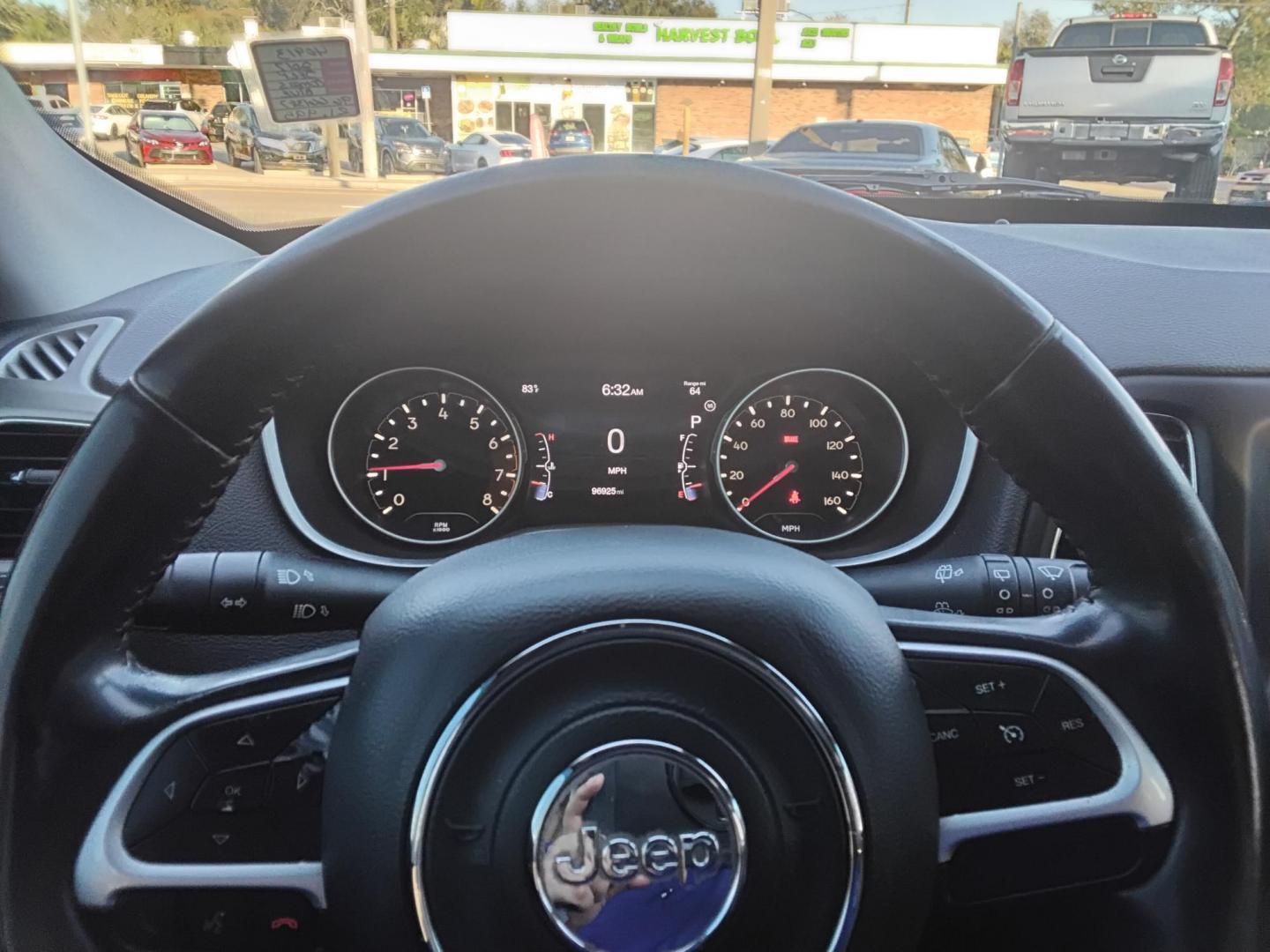 2017 BLACK /Black Jeep Compass Sport FWD (3C4NJCBB8HT) with an 2.4L L4 DOHC 16V engine, located at 6112 N Florida Avenue, Tampa, FL, 33604, (888) 521-5131, 27.954929, -82.459534 - $499 down plus tax & tag. - Photo#11