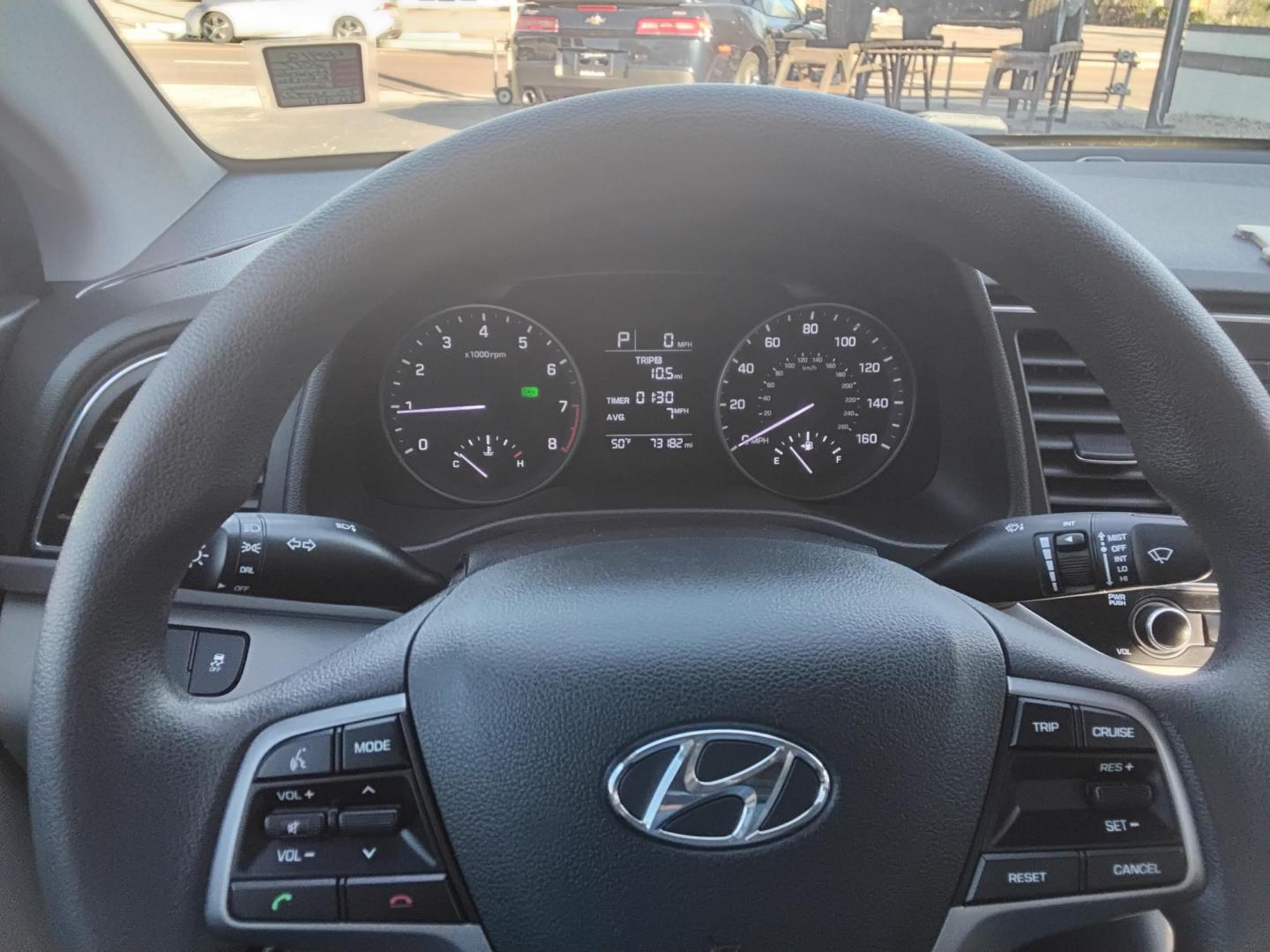 2017 GRAY /Beige Hyundai Elantra SE 6AT (KMHD74LF1HU) with an 1.8L L4 DOHC 16V engine, 6A transmission, located at 6112 N Florida Avenue, Tampa, FL, 33604, (888) 521-5131, 27.954929, -82.459534 - $499 down plus tax & tag. - Photo#7