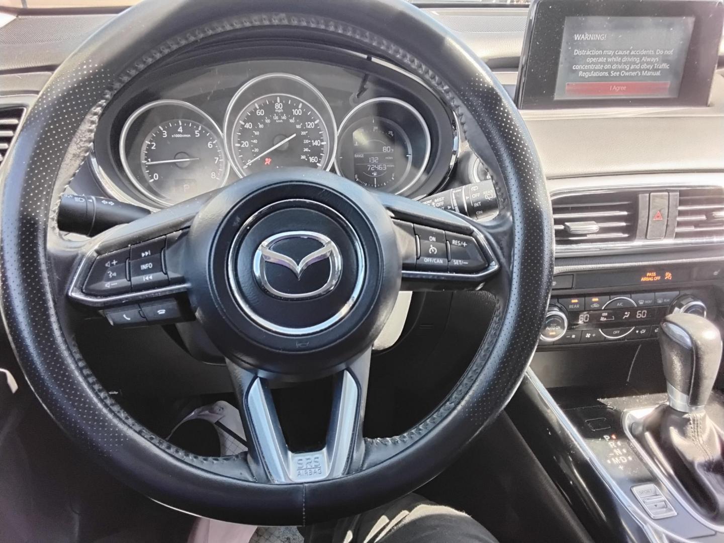 2016 White /Grey Mazda CX-9 Sport FWD (JM3TCABY9G0) with an 2.5L L4 DOHC 16V engine, 6A transmission, located at 6112 N Florida Avenue, Tampa, FL, 33604, (888) 521-5131, 27.954929, -82.459534 - $499 DOWN PLUS TAX & TAG.- Photo#8