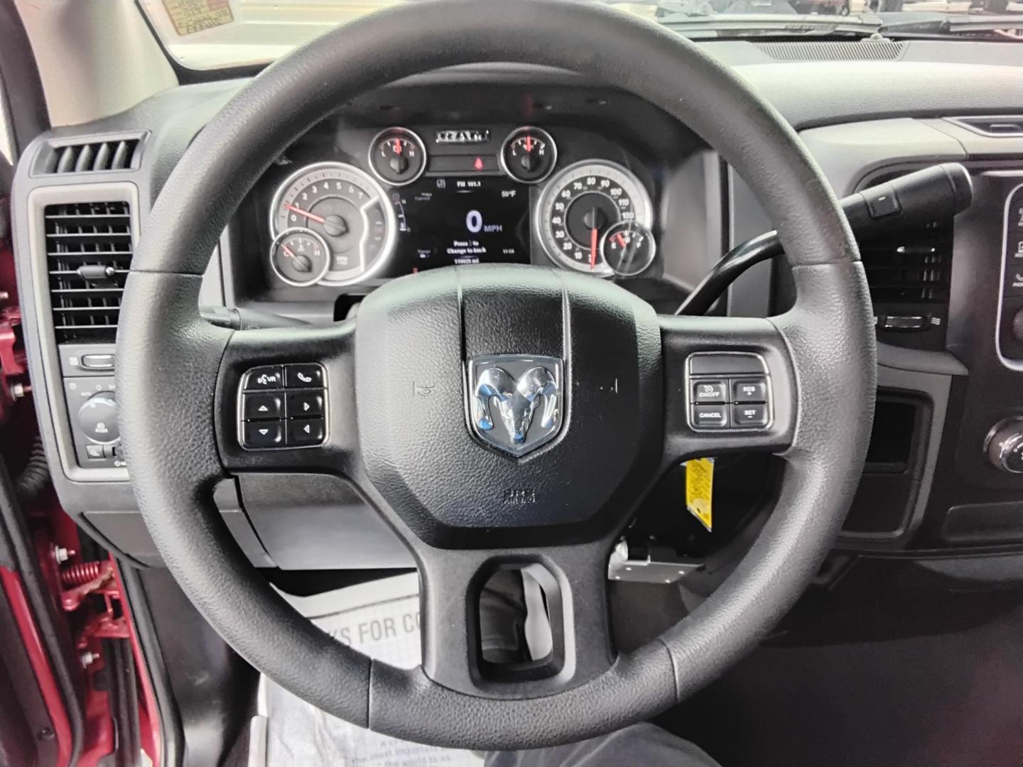 2013 RED /Grey RAM 1500 Tradesman Quad Cab 2WD (1C6RR6FT0DS) with an 5.7L V8 OHV 16V engine, 6-Speed Automatic transmission, located at 6112 N Florida Avenue, Tampa, FL, 33604, (888) 521-5131, 27.954929, -82.459534 - $499 DOWN PLUS TAX & TAG. - Photo#18