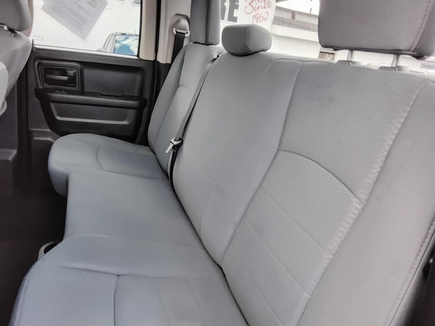 2013 RED /Grey RAM 1500 Tradesman Quad Cab 2WD (1C6RR6FT0DS) with an 5.7L V8 OHV 16V engine, 6-Speed Automatic transmission, located at 6112 N Florida Avenue, Tampa, FL, 33604, (888) 521-5131, 27.954929, -82.459534 - $499 DOWN PLUS TAX & TAG. - Photo#16