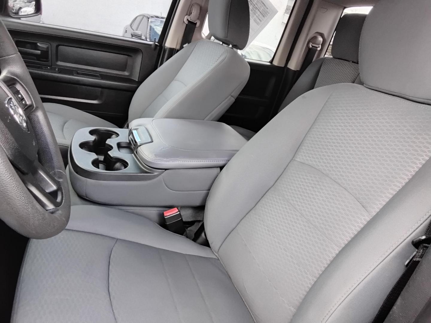 2013 RED /Grey RAM 1500 Tradesman Quad Cab 2WD (1C6RR6FT0DS) with an 5.7L V8 OHV 16V engine, 6-Speed Automatic transmission, located at 6112 N Florida Avenue, Tampa, FL, 33604, (888) 521-5131, 27.954929, -82.459534 - $499 DOWN PLUS TAX & TAG. - Photo#15