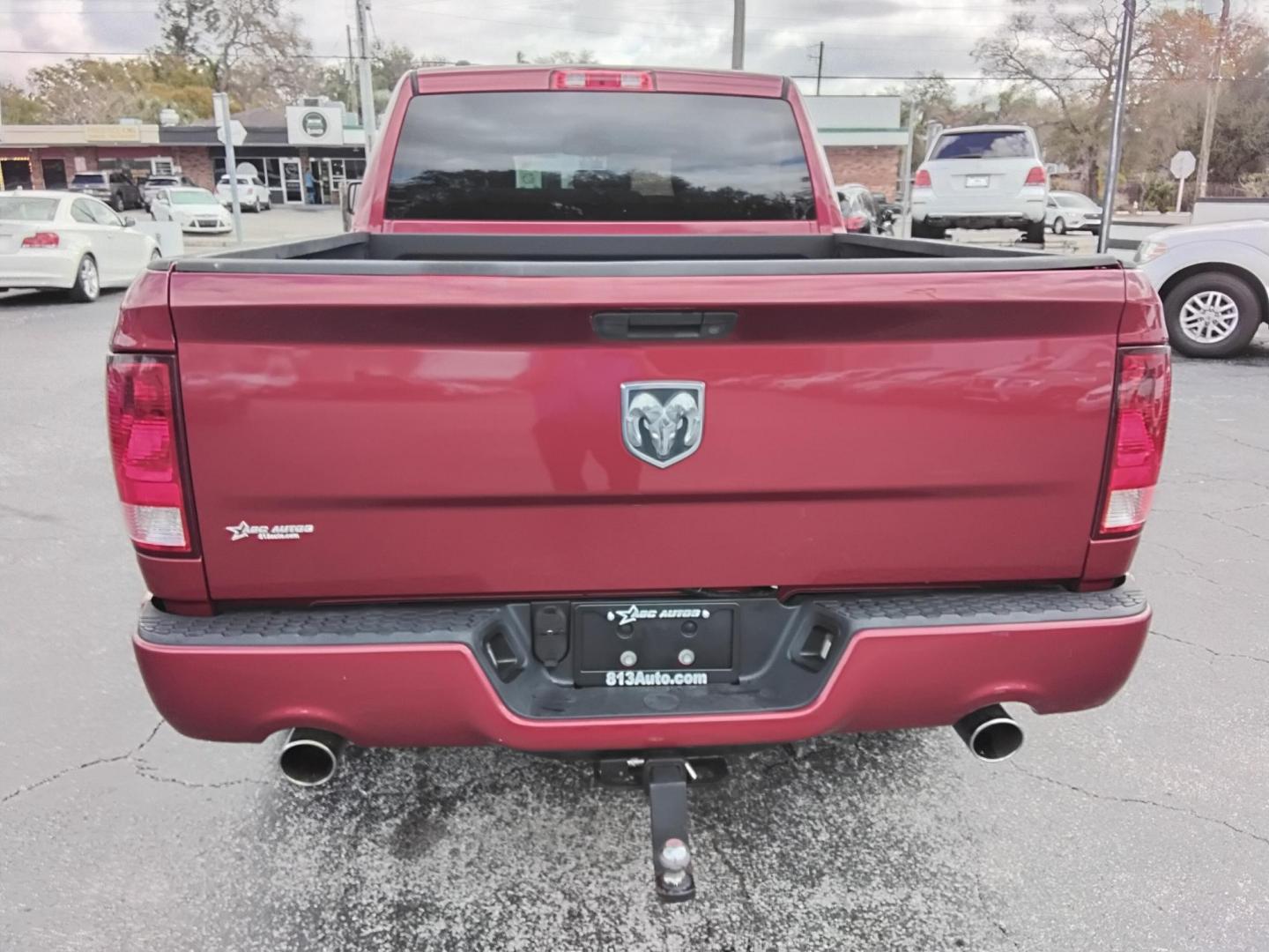 2013 RED /Grey RAM 1500 Tradesman Quad Cab 2WD (1C6RR6FT0DS) with an 5.7L V8 OHV 16V engine, 6-Speed Automatic transmission, located at 6112 N Florida Avenue, Tampa, FL, 33604, (888) 521-5131, 27.954929, -82.459534 - $499 DOWN PLUS TAX & TAG. - Photo#13