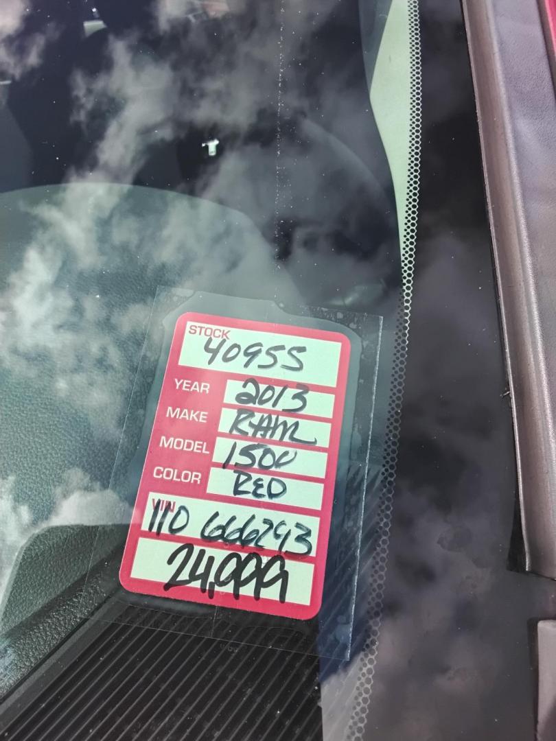 2013 RED /Grey RAM 1500 Tradesman Quad Cab 2WD (1C6RR6FT0DS) with an 5.7L V8 OHV 16V engine, 6-Speed Automatic transmission, located at 6112 N Florida Avenue, Tampa, FL, 33604, (888) 521-5131, 27.954929, -82.459534 - $499 DOWN PLUS TAX & TAG. - Photo#25
