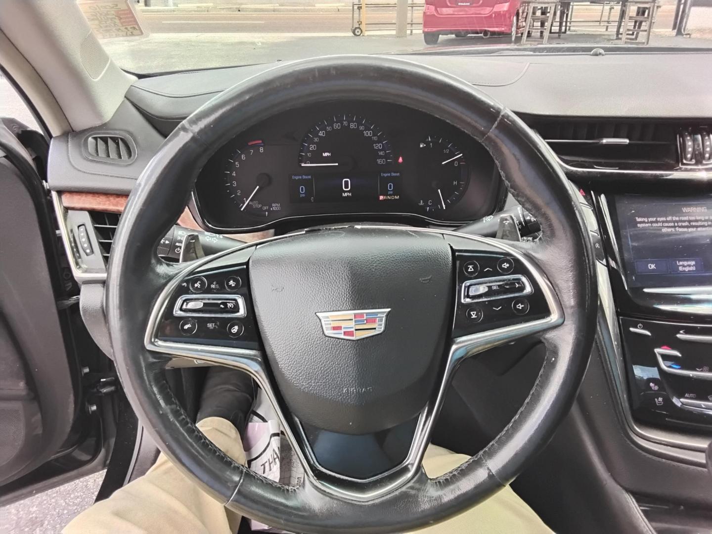 2016 BLACK /Grey Cadillac CTS 2.0L Turbo Luxury RWD (1G6AR5SX3G0) with an 2.0L L4 DOHC 24V TURBO engine, 6A transmission, located at 6112 N Florida Avenue, Tampa, FL, 33604, (888) 521-5131, 27.954929, -82.459534 - $499 down plus tax & tag. - Photo#14