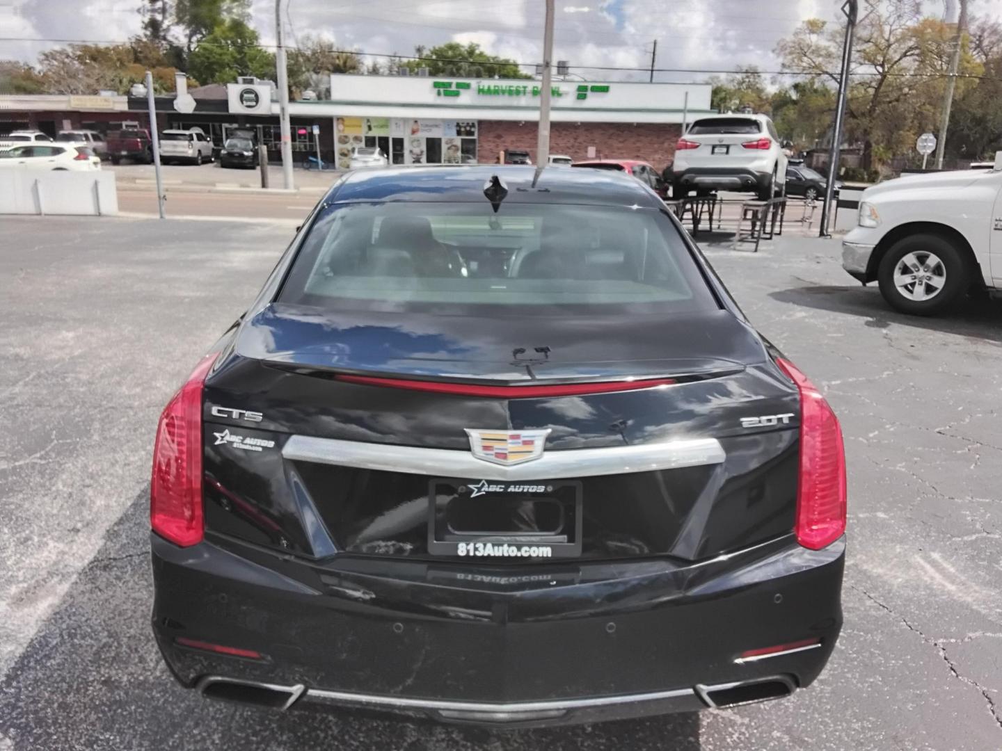 2016 BLACK /Grey Cadillac CTS 2.0L Turbo Luxury RWD (1G6AR5SX3G0) with an 2.0L L4 DOHC 24V TURBO engine, 6A transmission, located at 6112 N Florida Avenue, Tampa, FL, 33604, (888) 521-5131, 27.954929, -82.459534 - $499 down plus tax & tag. - Photo#12