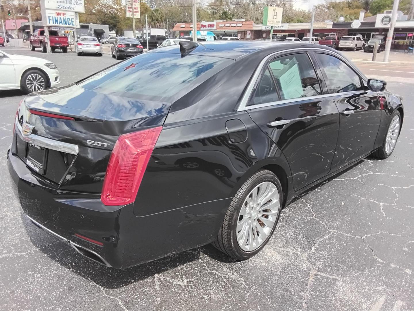 2016 BLACK /Grey Cadillac CTS 2.0L Turbo Luxury RWD (1G6AR5SX3G0) with an 2.0L L4 DOHC 24V TURBO engine, 6A transmission, located at 6112 N Florida Avenue, Tampa, FL, 33604, (888) 521-5131, 27.954929, -82.459534 - $499 down plus tax & tag. - Photo#8