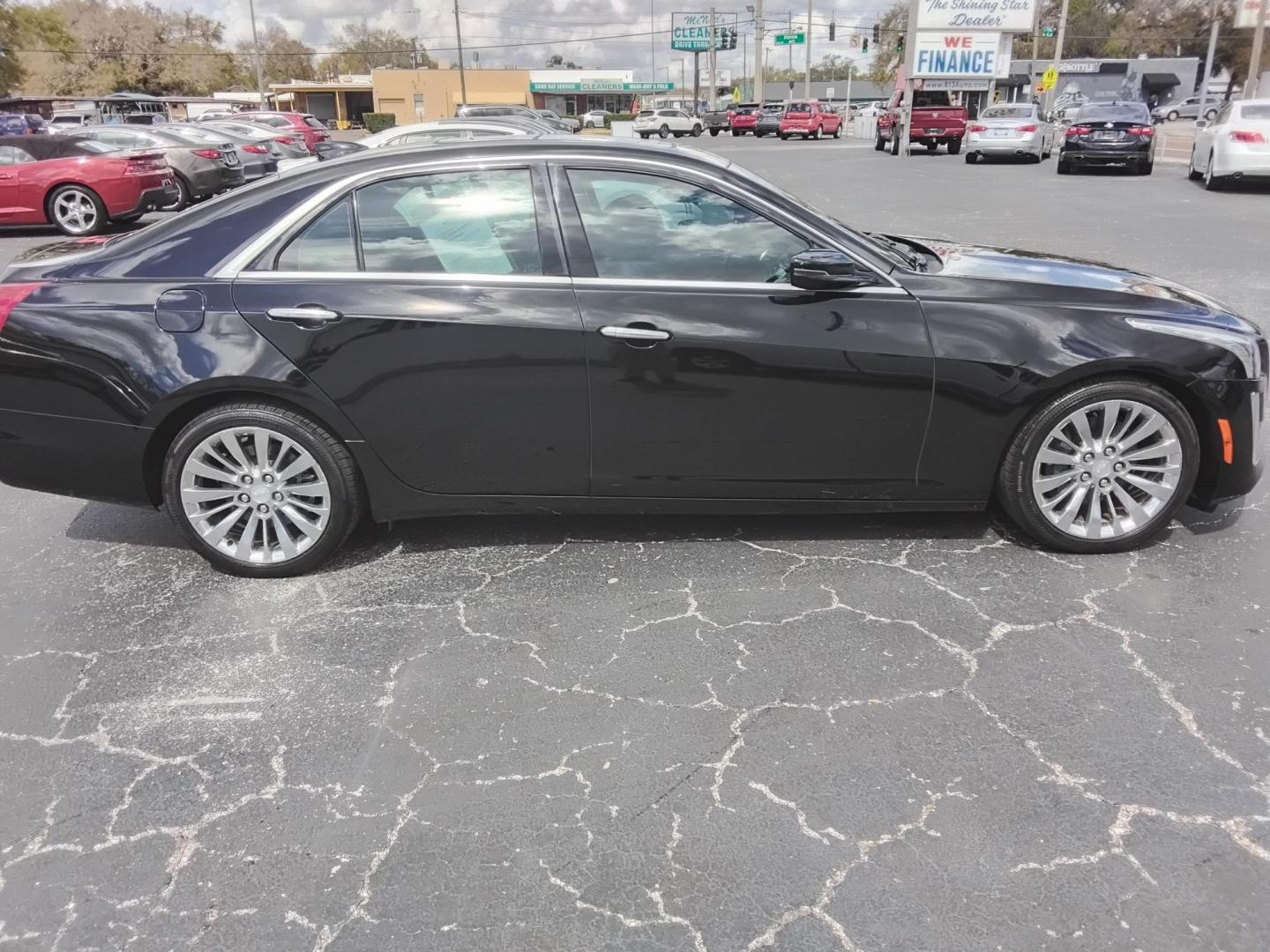 2016 BLACK /Grey Cadillac CTS 2.0L Turbo Luxury RWD (1G6AR5SX3G0) with an 2.0L L4 DOHC 24V TURBO engine, 6A transmission, located at 6112 N Florida Avenue, Tampa, FL, 33604, (888) 521-5131, 27.954929, -82.459534 - $499 down plus tax & tag. - Photo#7