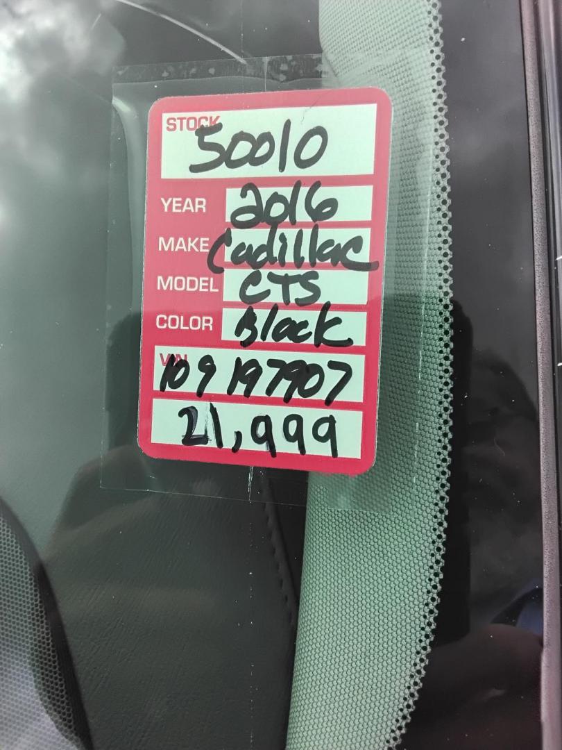 2016 BLACK /Grey Cadillac CTS 2.0L Turbo Luxury RWD (1G6AR5SX3G0) with an 2.0L L4 DOHC 24V TURBO engine, 6A transmission, located at 6112 N Florida Avenue, Tampa, FL, 33604, (888) 521-5131, 27.954929, -82.459534 - $499 down plus tax & tag. - Photo#26