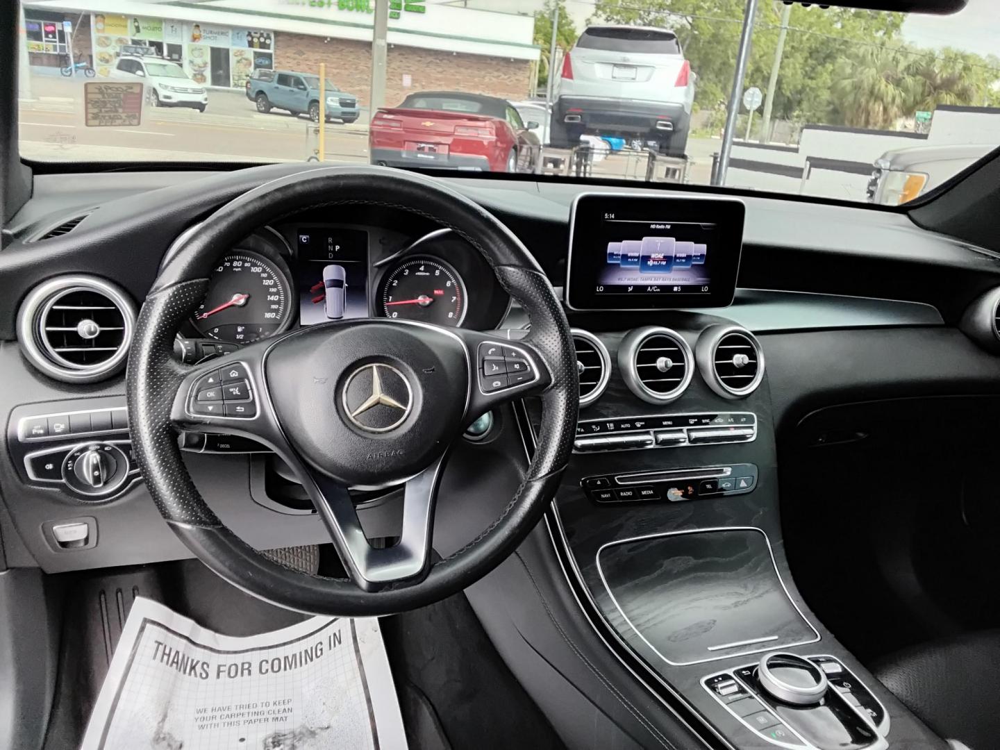 2018 BLACK /Black Mercedes-Benz GLC-Class GLC300 (WDC0G4JB9JV) with an 2.0L L4 DOHC 16V TURBO engine, 9A transmission, located at 6112 N Florida Avenue, Tampa, FL, 33604, (888) 521-5131, 27.954929, -82.459534 - $499 DOWN PLUS TAX & TAG. - Photo#8