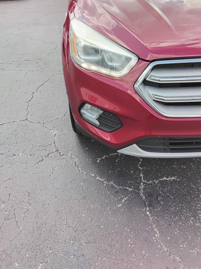 2018 RED /Beige Ford Escape Titanium FWD (1FMCU0J93JU) with an 2.0L L4 DOHC 16V engine, 6A transmission, located at 6112 N Florida Avenue, Tampa, FL, 33604, (888) 521-5131, 27.954929, -82.459534 - $499 DOWN PLUS TAX & TAG. - Photo#4