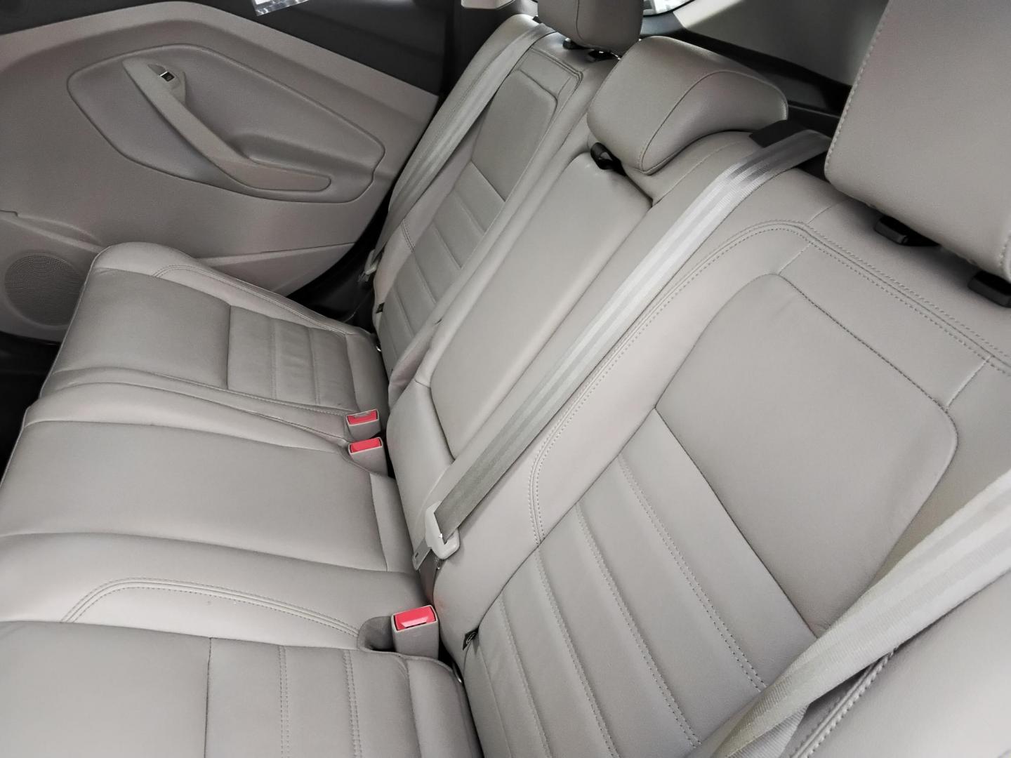 2018 RED /Beige Ford Escape Titanium FWD (1FMCU0J93JU) with an 2.0L L4 DOHC 16V engine, 6A transmission, located at 6112 N Florida Avenue, Tampa, FL, 33604, (888) 521-5131, 27.954929, -82.459534 - $499 DOWN PLUS TAX & TAG. - Photo#21