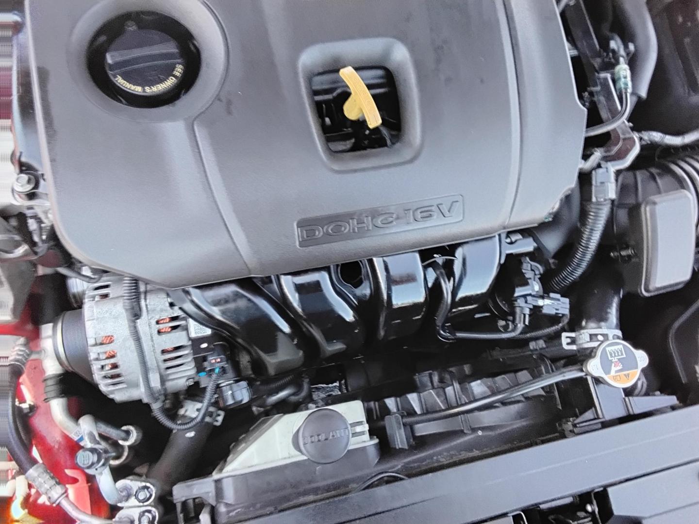 2021 RED /Grey Kia Forte FE (3KPF24ADXME) with an 2.0L L4 DOHC 16V engine, CVT transmission, located at 6112 N Florida Avenue, Tampa, FL, 33604, (888) 521-5131, 27.954929, -82.459534 - $499 down plus tax & tag. - Photo#24