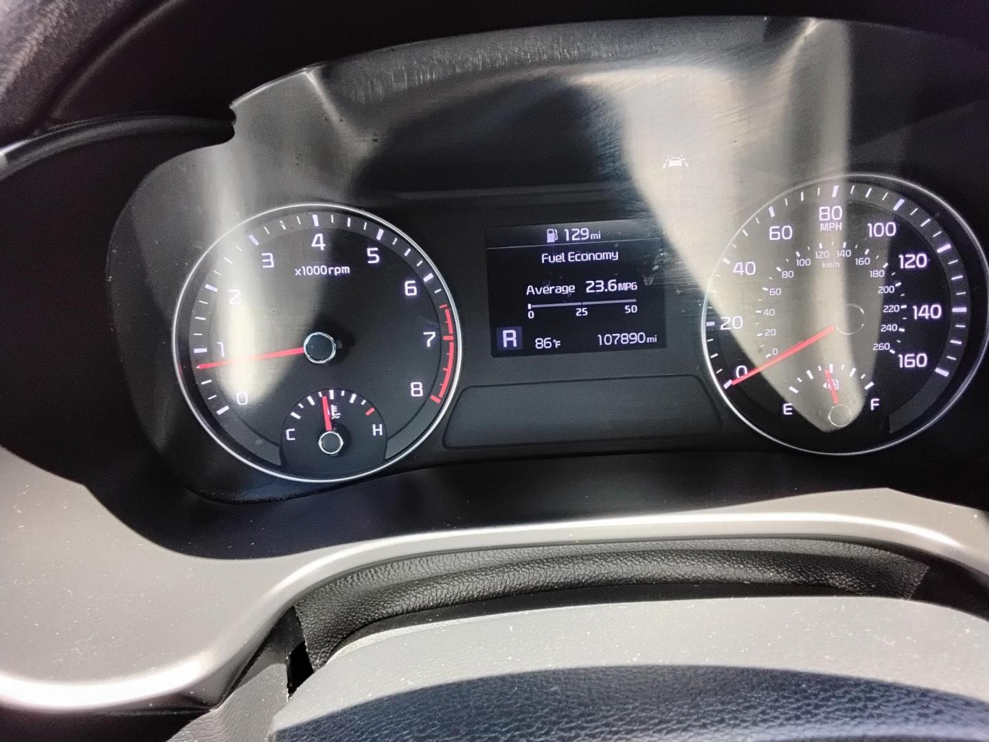 2021 RED /Grey Kia Forte FE (3KPF24ADXME) with an 2.0L L4 DOHC 16V engine, CVT transmission, located at 6112 N Florida Avenue, Tampa, FL, 33604, (888) 521-5131, 27.954929, -82.459534 - $499 down plus tax & tag. - Photo#15