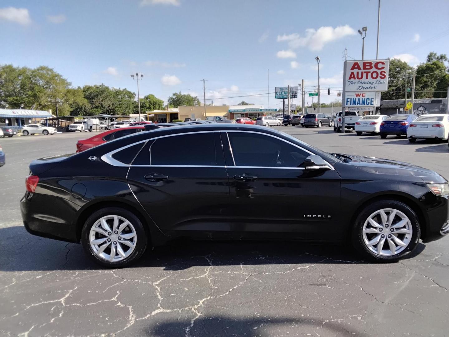 2020 BLACK /Grey Chevrolet Impala LT (1G11Z5S35LU) with an 3.6L V6 DOHC 24V engine, 6A transmission, located at 6112 N Florida Avenue, Tampa, FL, 33604, (888) 521-5131, 27.954929, -82.459534 - $499 down plus tax & tag. - Photo#1