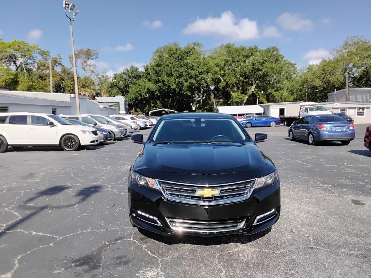 2020 BLACK /Grey Chevrolet Impala LT (1G11Z5S35LU) with an 3.6L V6 DOHC 24V engine, 6A transmission, located at 6112 N Florida Avenue, Tampa, FL, 33604, (888) 521-5131, 27.954929, -82.459534 - $499 down plus tax & tag. - Photo#2