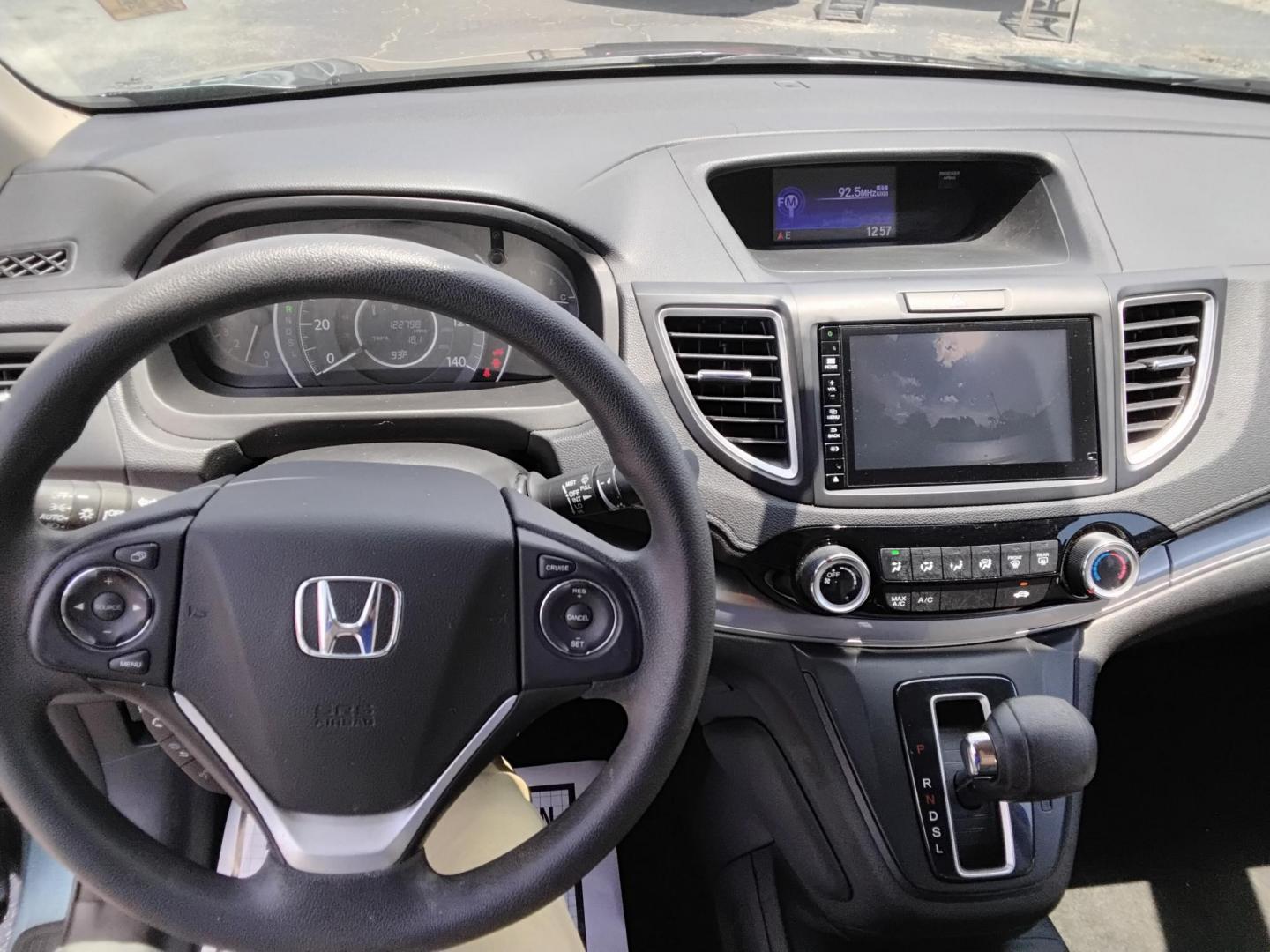 2015 TEAL /Beige Honda CR-V EX 2WD (2HKRM3H52FH) with an 2.4L L4 DOHC 16V engine, Continuously Variable Transmission transmission, located at 6112 N Florida Avenue, Tampa, FL, 33604, (888) 521-5131, 27.954929, -82.459534 - $499 down plus tax & tag. - Photo#5