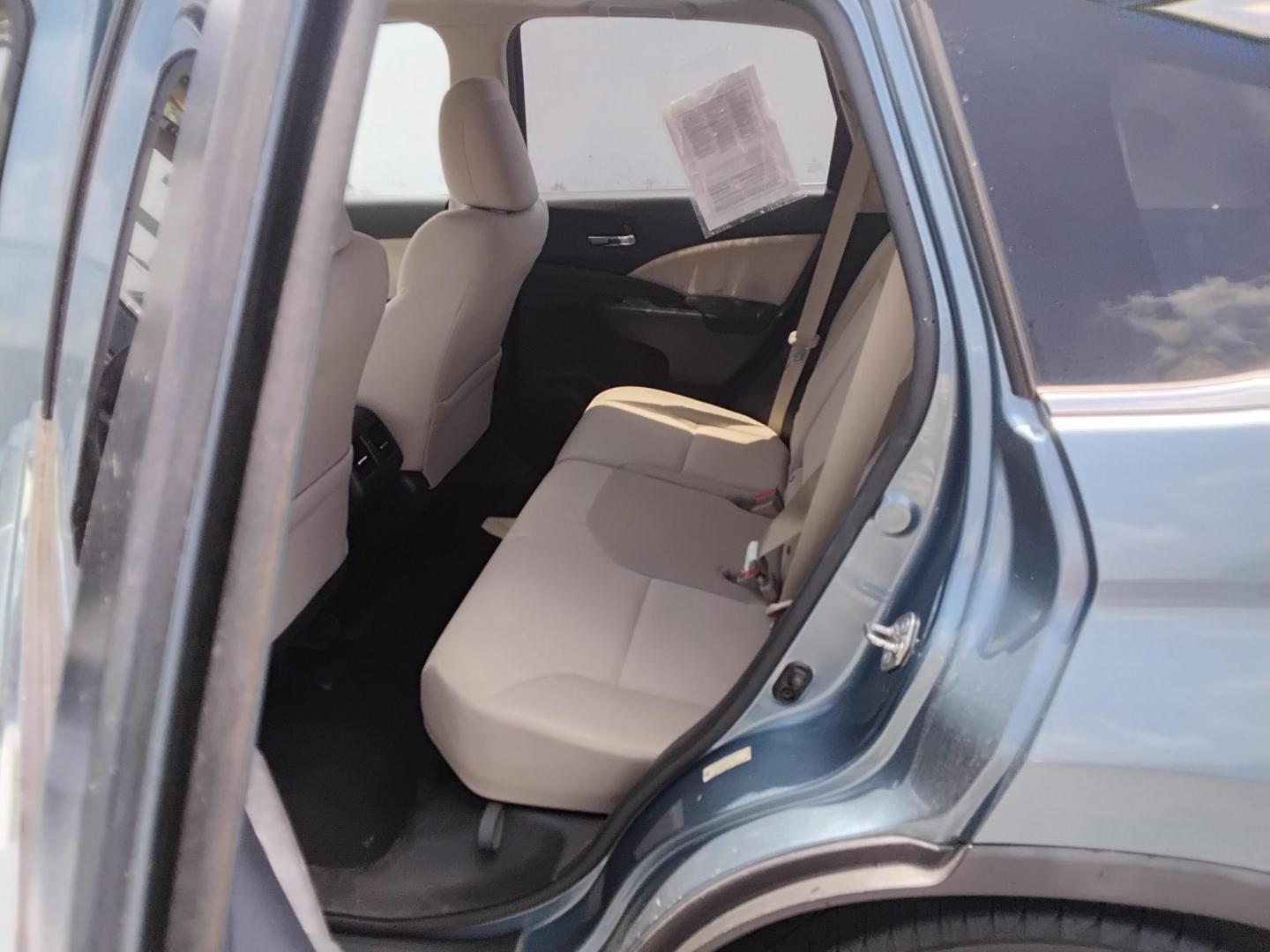 2015 TEAL /Beige Honda CR-V EX 2WD (2HKRM3H52FH) with an 2.4L L4 DOHC 16V engine, Continuously Variable Transmission transmission, located at 6112 N Florida Avenue, Tampa, FL, 33604, (888) 521-5131, 27.954929, -82.459534 - $499 down plus tax & tag. - Photo#7