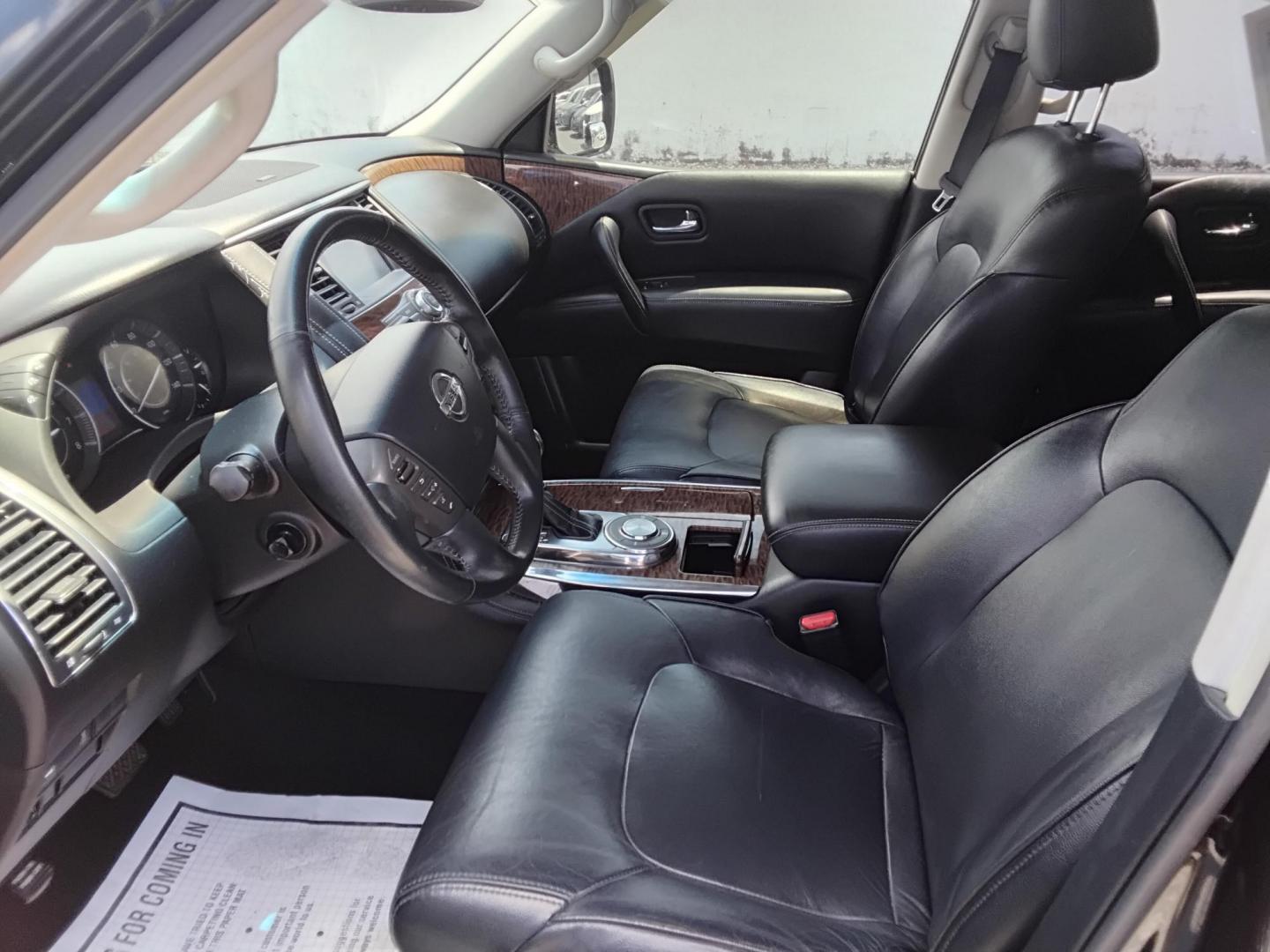 2017 BLACK /BLACK Nissan Armada SL 2WD (JN8AY2ND6H9) with an 5.6L V8 DOHC 32V engine, 7A transmission, located at 6112 N Florida Avenue, Tampa, FL, 33604, (888) 521-5131, 27.954929, -82.459534 - $499 down plus tax & tag. - Photo#6