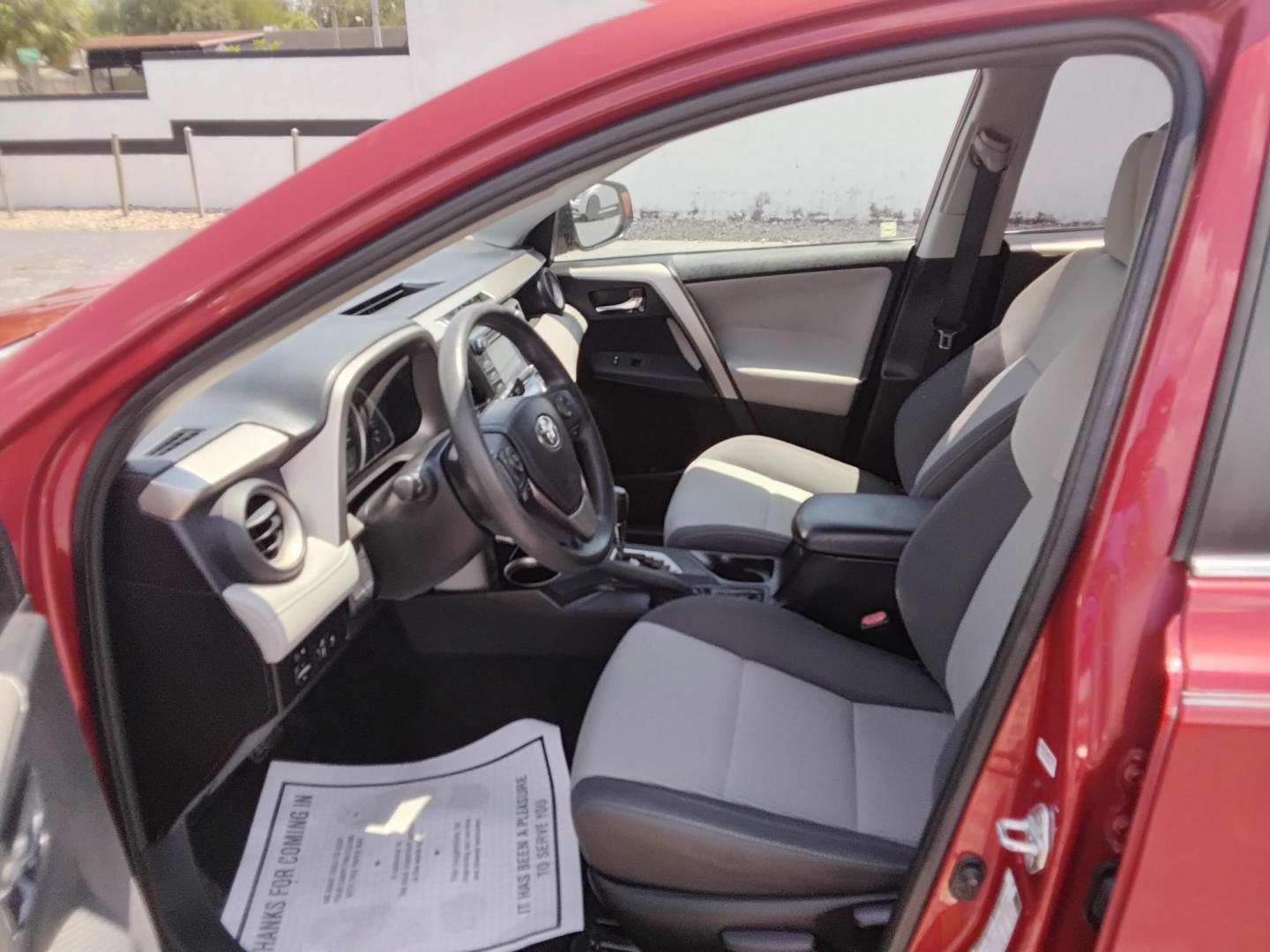 2014 RED /BLACK Toyota RAV4 XLE FWD (2T3WFREV6EW) with an 2.5L L4 DOHC 16V engine, 6-Speed Automatic transmission, located at 6112 N Florida Avenue, Tampa, FL, 33604, (888) 521-5131, 27.954929, -82.459534 - $499 DOWN PLUS TAX & TAG. - Photo#5