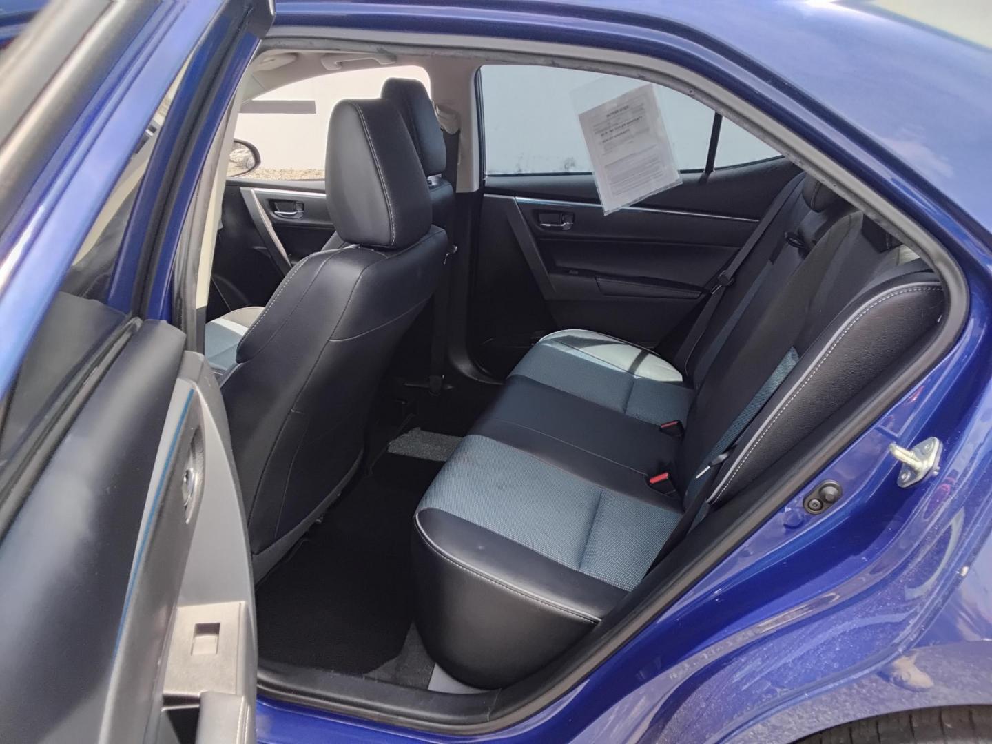 2015 BLUE /Black Toyota Corolla L 4-Speed AT (2T1BURHE0FC) with an 1.8L L4 DOHC 16V engine, 4-Speed Automatic transmission, located at 6112 N Florida Avenue, Tampa, FL, 33604, (888) 521-5131, 27.954929, -82.459534 - $499 DOWN PLUS TAX & TAG. - Photo#6