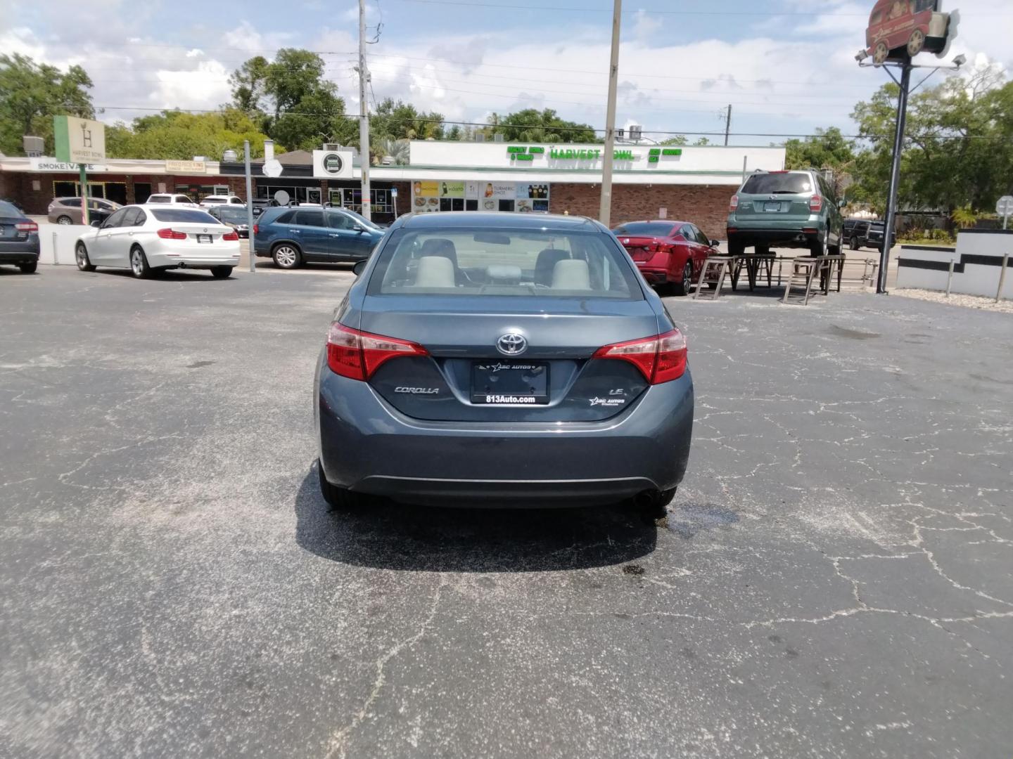 2018 GRAY /Grey Toyota Corolla SE 6M (5YFBURHE6JP) with an 1.8L L4 DOHC 16V engine, 6M transmission, located at 6112 N Florida Avenue, Tampa, FL, 33604, (888) 521-5131, 27.954929, -82.459534 - $499 down plus tax & tag. - Photo#2