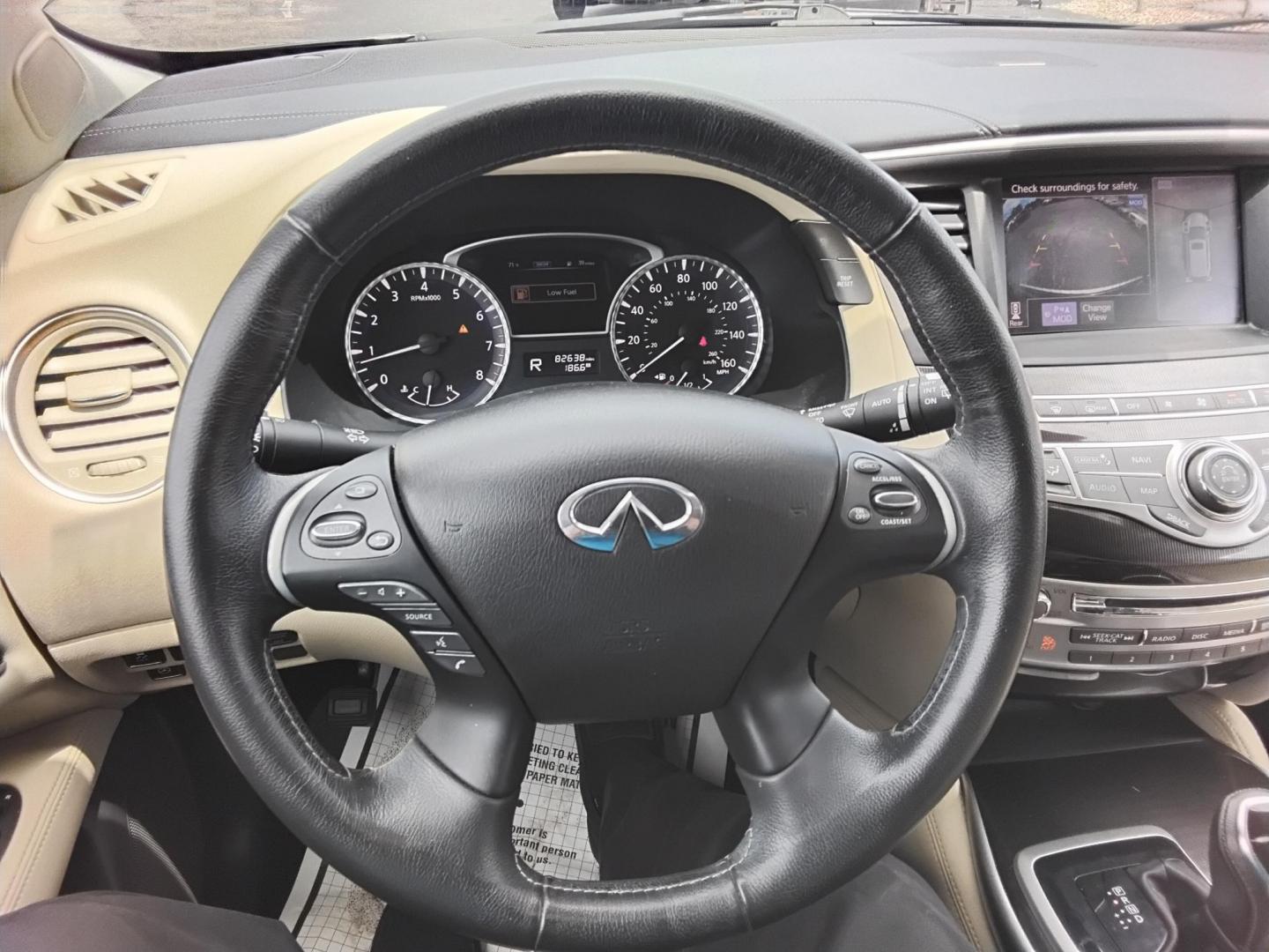 2017 BLUE /Beige Infiniti QX60 Base AWD (5N1DL0MMXHC) with an 3.5L V6 DOHC 24V engine, CVT transmission, located at 6112 N Florida Avenue, Tampa, FL, 33604, (888) 521-5131, 27.954929, -82.459534 - $499 down plus tax & tag. - Photo#17