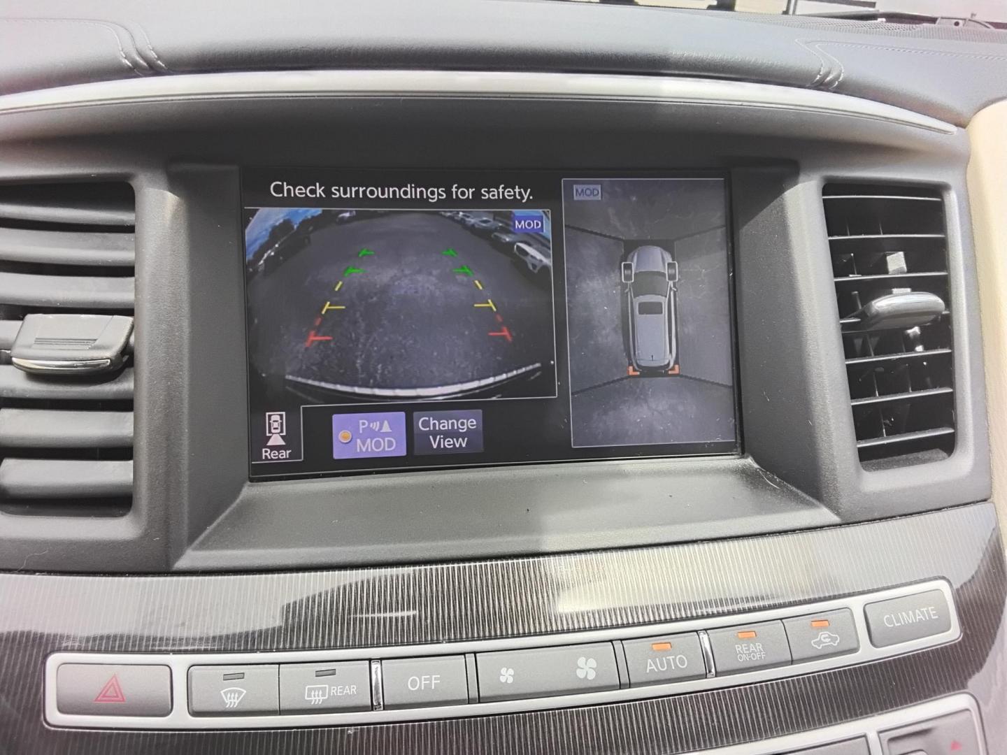 2017 BLUE /Beige Infiniti QX60 Base AWD (5N1DL0MMXHC) with an 3.5L V6 DOHC 24V engine, CVT transmission, located at 6112 N Florida Avenue, Tampa, FL, 33604, (888) 521-5131, 27.954929, -82.459534 - $499 down plus tax & tag. - Photo#21