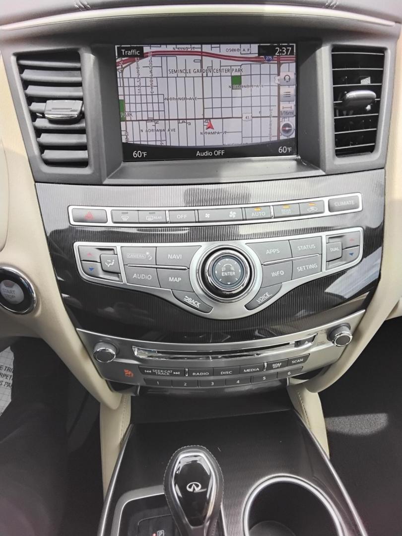2017 BLUE /Beige Infiniti QX60 Base AWD (5N1DL0MMXHC) with an 3.5L V6 DOHC 24V engine, CVT transmission, located at 6112 N Florida Avenue, Tampa, FL, 33604, (888) 521-5131, 27.954929, -82.459534 - $499 down plus tax & tag. - Photo#22