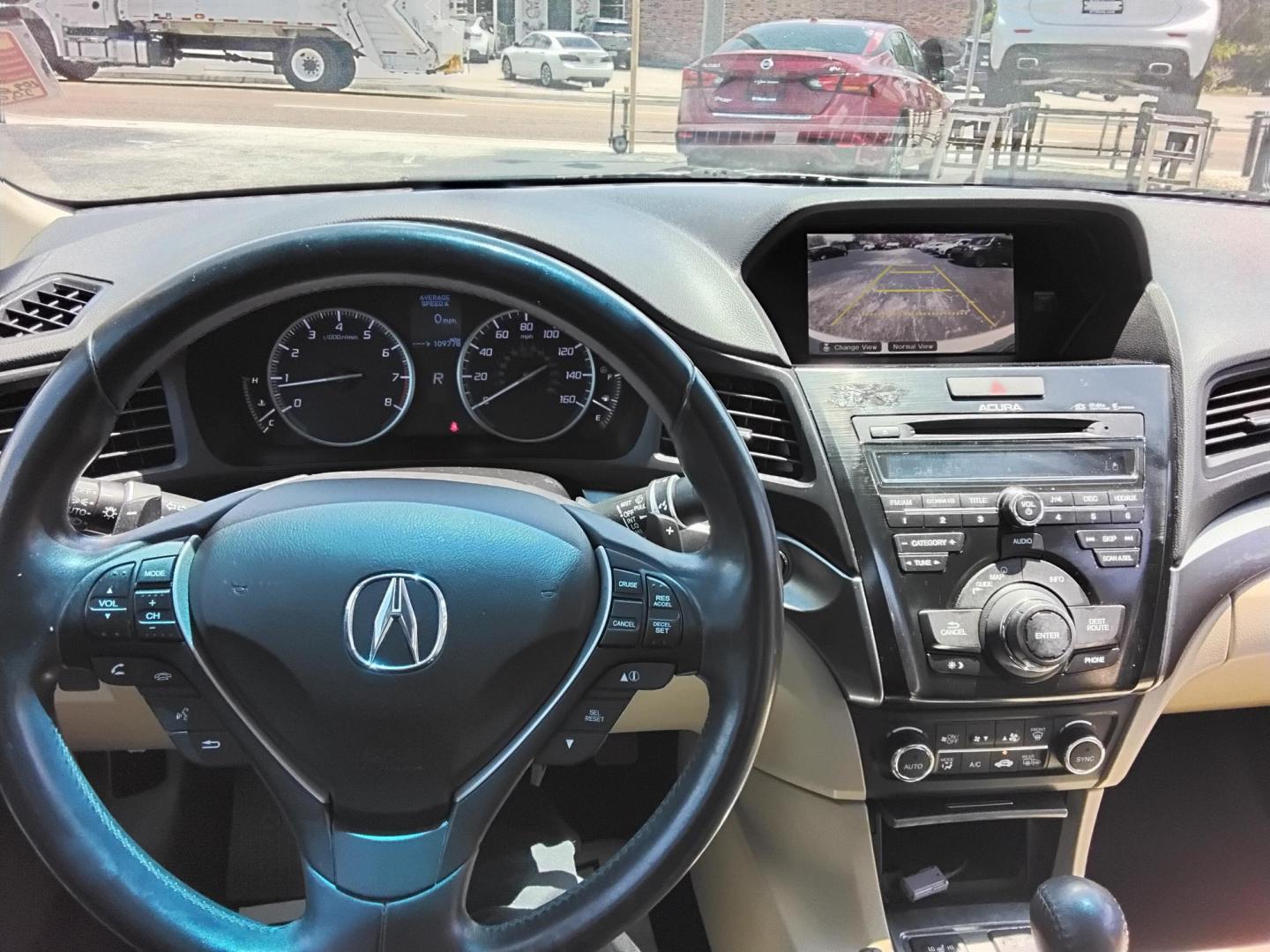 2015 White /Beige Acura ILX 5-Spd AT w/ Technology Package (19VDE1F77FE) with an 2.0L L4 16V DOHC engine, 5-Speed Automatic transmission, located at 6112 N Florida Avenue, Tampa, FL, 33604, (888) 521-5131, 27.954929, -82.459534 - $499 down plus tax & tag. - Photo#5