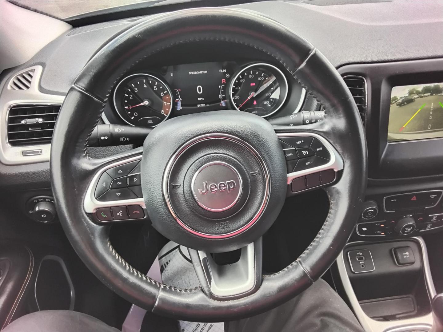 2018 SILVER /Black Jeep Compass Sport FWD (3C4NJCBB7JT) with an 2.4L L4 DOHC 16V engine, located at 6112 N Florida Avenue, Tampa, FL, 33604, (888) 521-5131, 27.954929, -82.459534 - $499 down plus tax & tag. - Photo#13