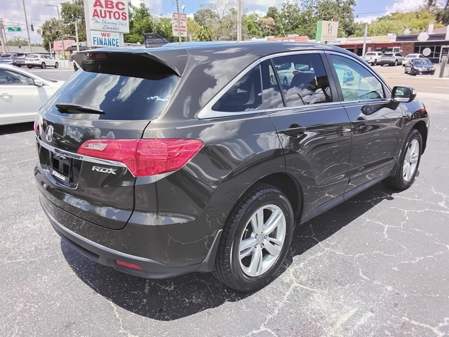 2014 BROWN /Beige Acura RDX 6-Spd AT w/ Technology Package (5J8TB3H59EL) with an 2.3L L4 DOHC 16V engine, 6-Speed Automatic transmission, located at 6112 N Florida Avenue, Tampa, FL, 33604, (888) 521-5131, 27.954929, -82.459534 - $499 DOWN PLUS TAX & TAG.- Photo#9
