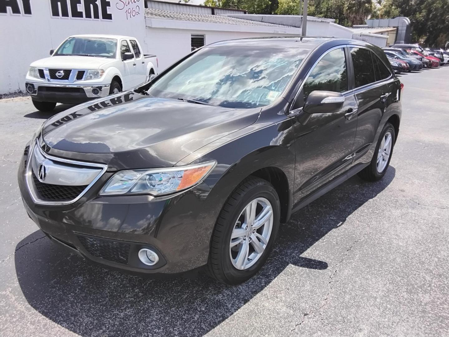 2014 BROWN /Beige Acura RDX 6-Spd AT w/ Technology Package (5J8TB3H59EL) with an 2.3L L4 DOHC 16V engine, 6-Speed Automatic transmission, located at 6112 N Florida Avenue, Tampa, FL, 33604, (888) 521-5131, 27.954929, -82.459534 - $499 DOWN PLUS TAX & TAG.- Photo#3