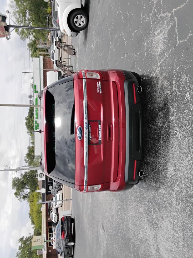 2015 RED /Beige Ford Explorer Base FWD (1FM5K7B89FG) with an 3.5L V6 DOHC 24V engine, 6-Speed Automatic transmission, located at 6112 N Florida Avenue, Tampa, FL, 33604, (888) 521-5131, 27.954929, -82.459534 - $499 down plus tax & tag. - Photo#4
