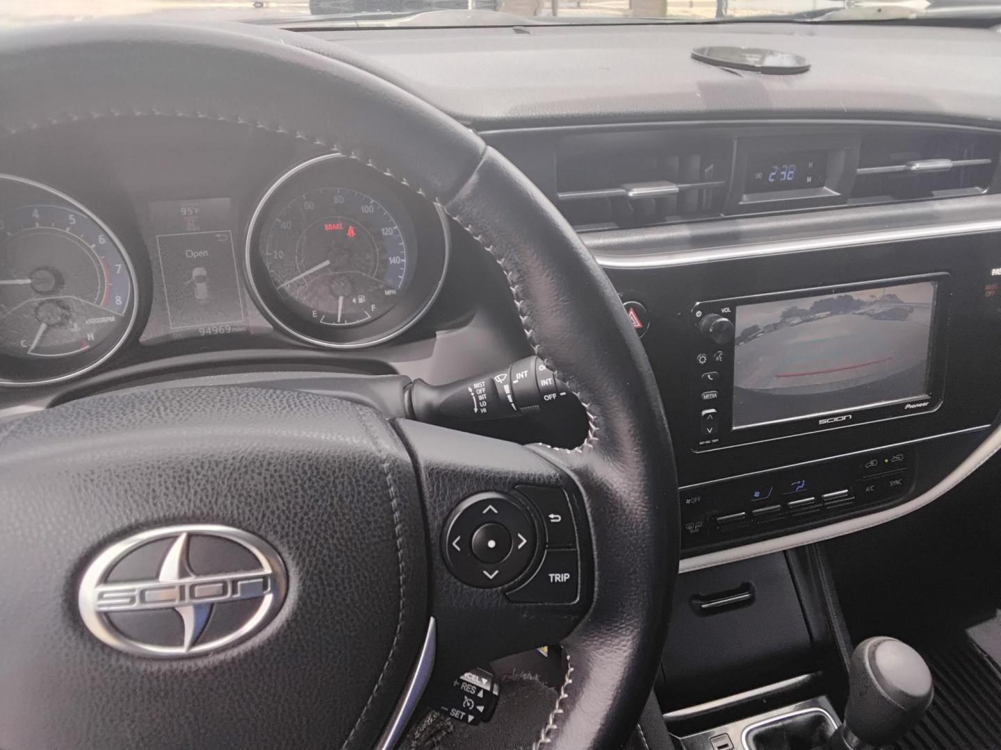 2016 BLACK /Grey Scion iM 6M (JTNKARJE9GJ) with an 1.8L L4 DOHC 16V engine, 6M transmission, located at 6112 N Florida Avenue, Tampa, FL, 33604, (888) 521-5131, 27.954929, -82.459534 - $499 down plus tax & tag. - Photo#6
