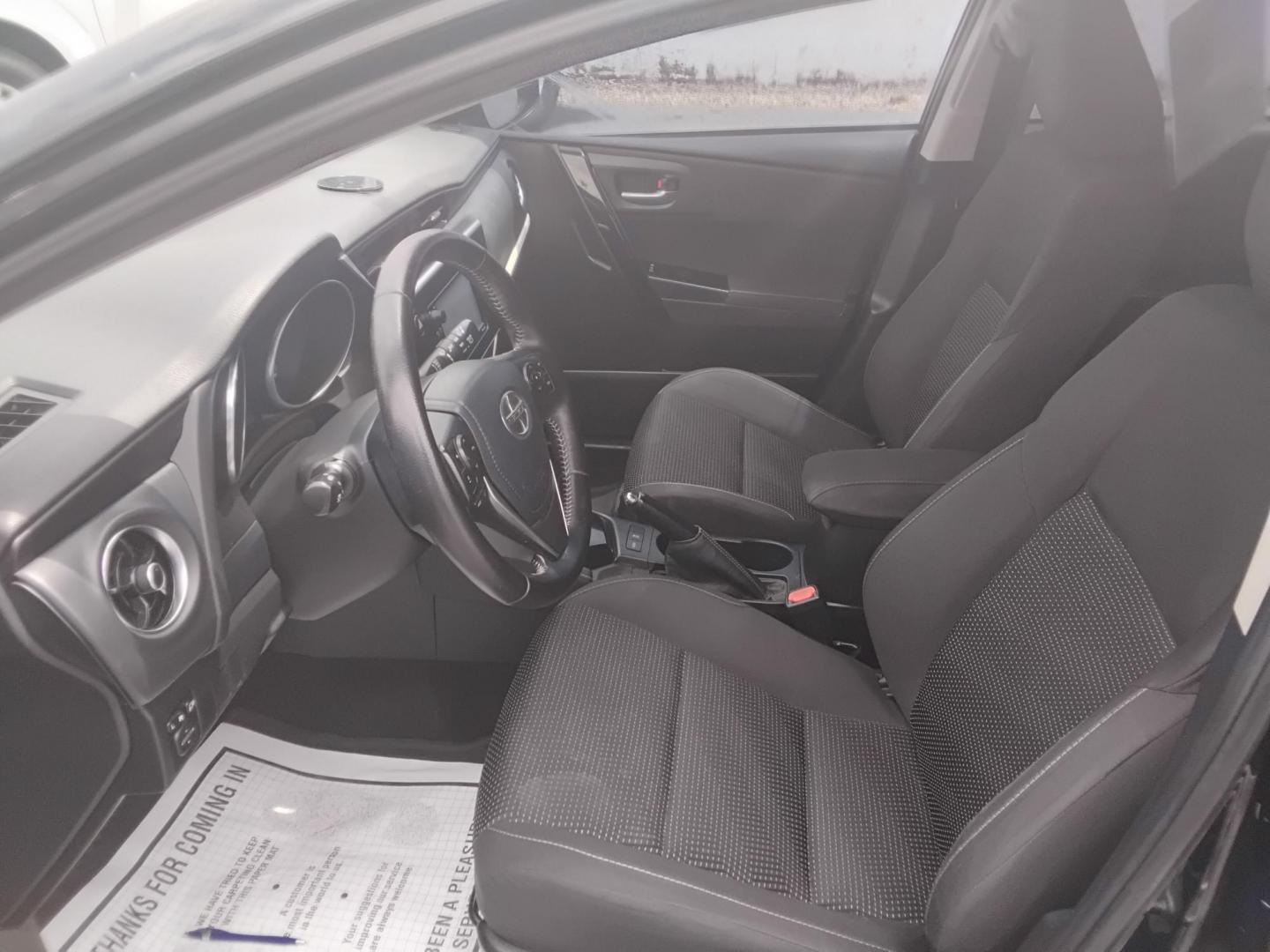 2016 BLACK /Grey Scion iM 6M (JTNKARJE9GJ) with an 1.8L L4 DOHC 16V engine, 6M transmission, located at 6112 N Florida Avenue, Tampa, FL, 33604, (888) 521-5131, 27.954929, -82.459534 - $499 down plus tax & tag. - Photo#7