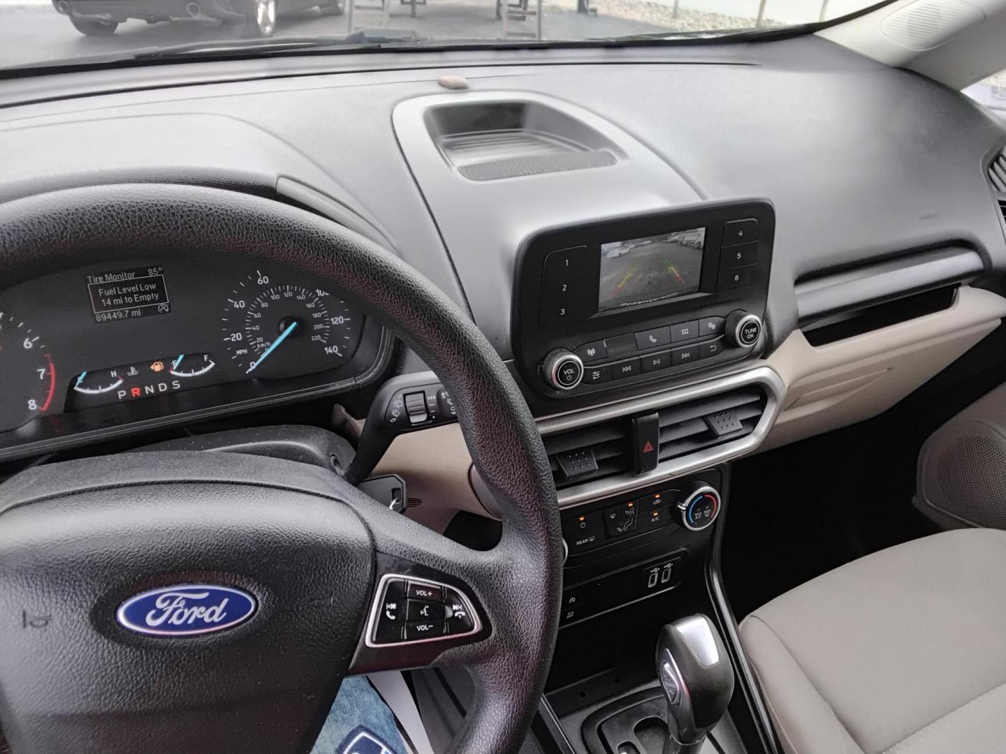 2019 BLACK /Beige Ford EcoSport S (MAJ3S2FE5KC) with an 1.0L L3 engine, 6A transmission, located at 6112 N Florida Avenue, Tampa, FL, 33604, (888) 521-5131, 27.954929, -82.459534 - $499 down plus tax & tag. - Photo#5