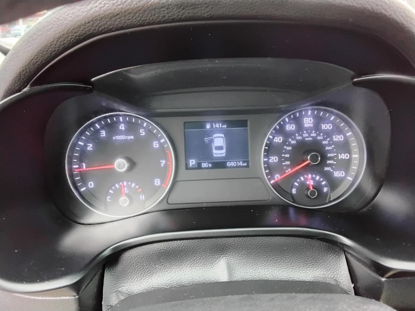 2019 RED /Grey Kia Forte LX 6A (3KPF24AD8KE) with an 2.0L L4 DOHC 16V engine, 6A transmission, located at 6112 N Florida Avenue, Tampa, FL, 33604, (888) 521-5131, 27.954929, -82.459534 - $499 DOWN PLUS TAX & TAG. - Photo#17