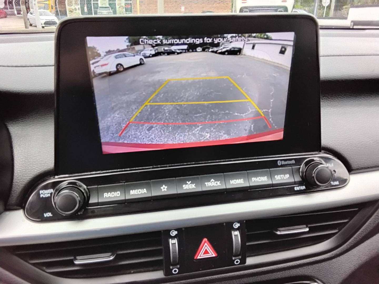 2019 RED /Grey Kia Forte LX 6A (3KPF24AD8KE) with an 2.0L L4 DOHC 16V engine, 6A transmission, located at 6112 N Florida Avenue, Tampa, FL, 33604, (888) 521-5131, 27.954929, -82.459534 - $499 DOWN PLUS TAX & TAG. - Photo#19