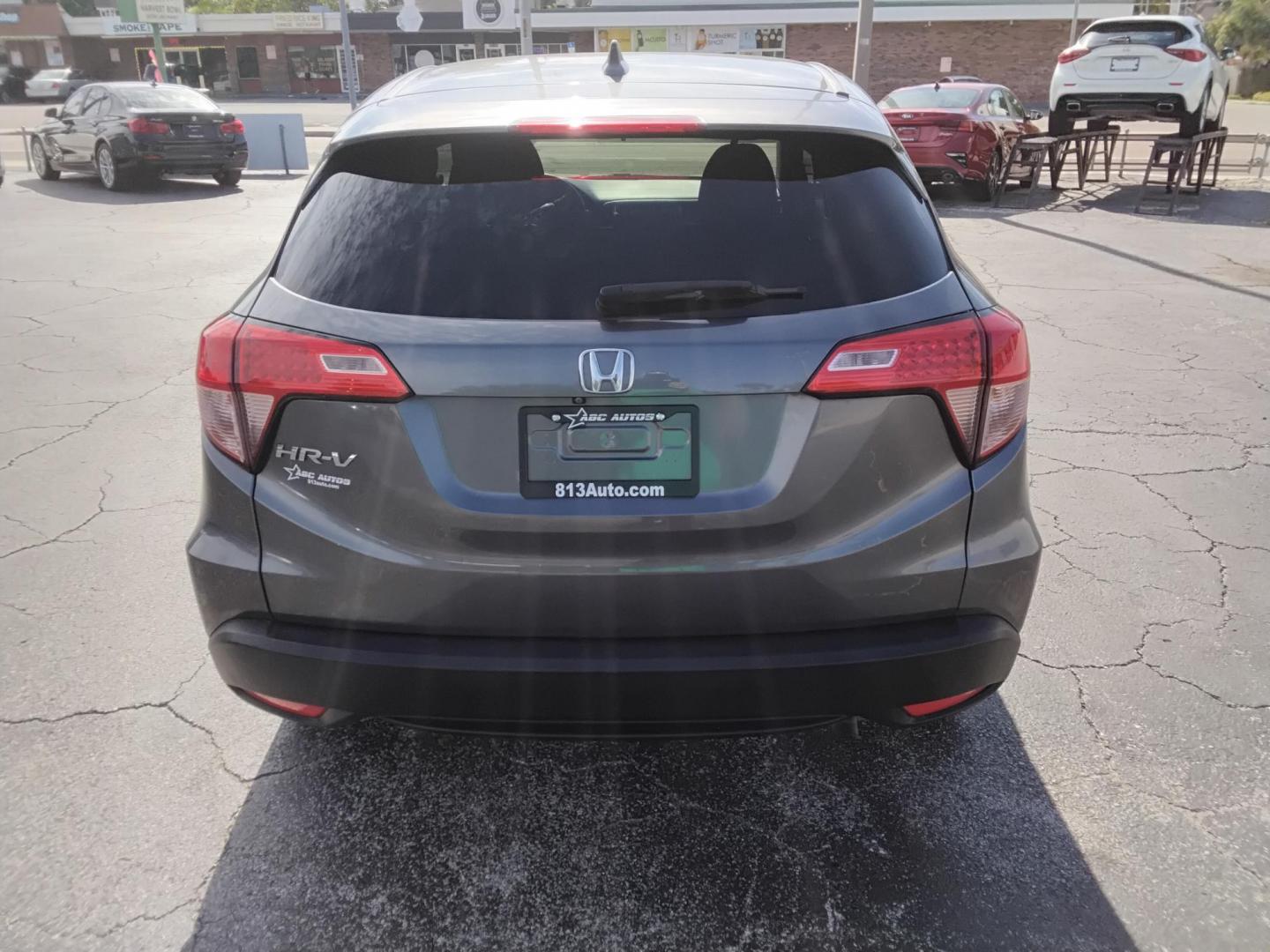 2016 GRAY /BLACK Honda HR-V EX 2WD 6M (3CZRU5G54GM) with an 1.8L L4 DOHC 16V engine, 6M transmission, located at 6112 N Florida Avenue, Tampa, FL, 33604, (888) 521-5131, 27.954929, -82.459534 - $499 DOWN PLUS TAX & TAG.- Photo#5