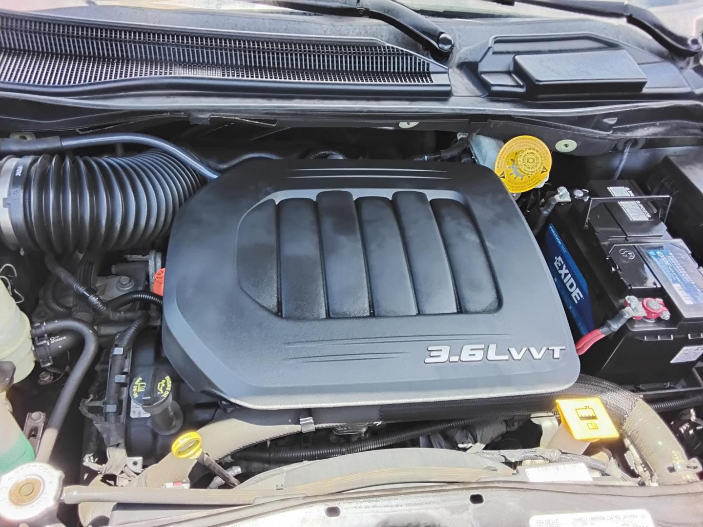 2016 BLACK /Grey Dodge Grand Caravan SXT (2C4RDGCG7GR) with an 3.6L V6 DOHC 24V engine, 6A transmission, located at 6112 N Florida Avenue, Tampa, FL, 33604, (888) 521-5131, 27.954929, -82.459534 - $499 down plus tax & tag.- Photo#20
