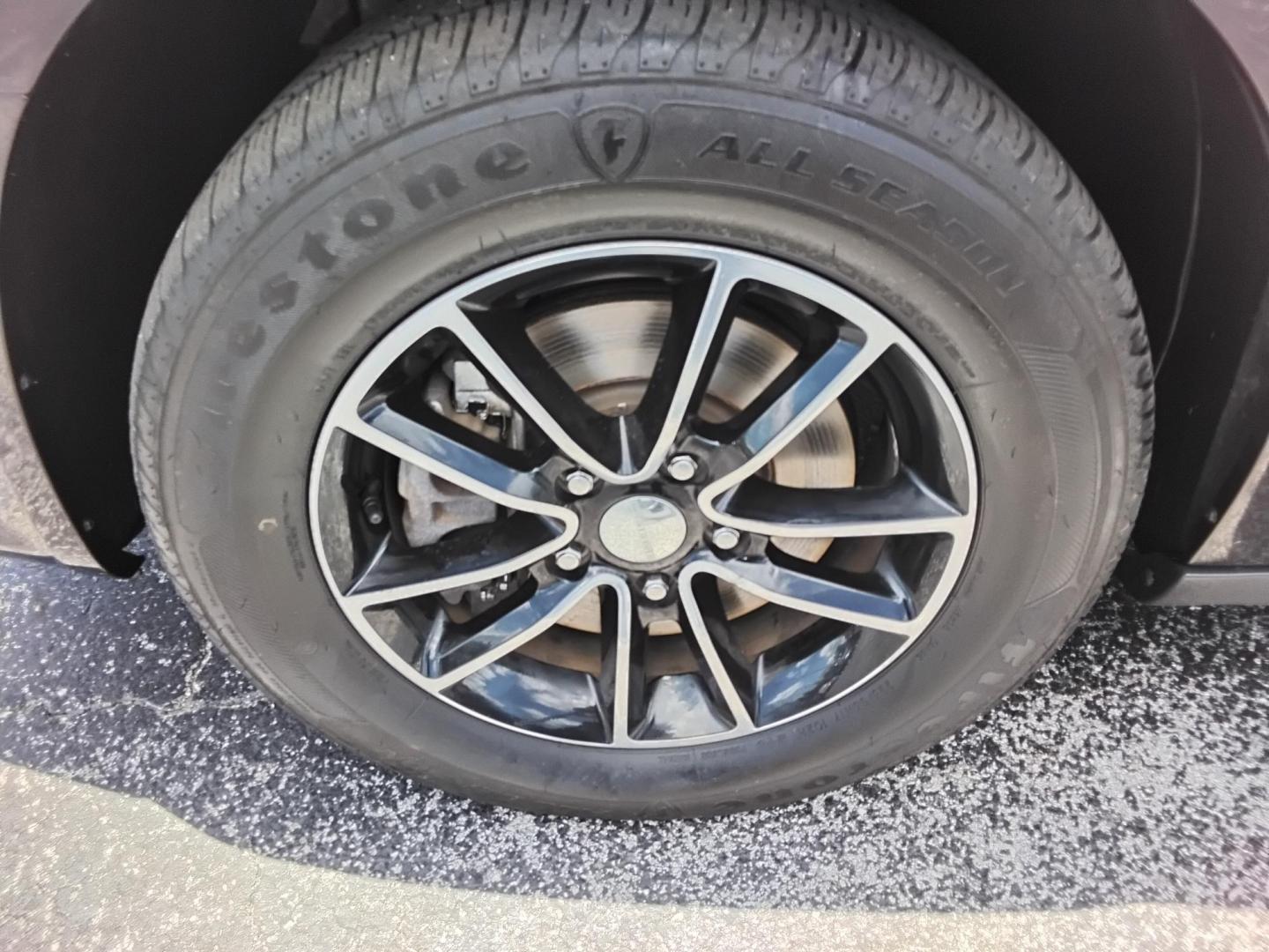 2016 BLACK /Grey Dodge Grand Caravan SXT (2C4RDGCG7GR) with an 3.6L V6 DOHC 24V engine, 6A transmission, located at 6112 N Florida Avenue, Tampa, FL, 33604, (888) 521-5131, 27.954929, -82.459534 - $499 down plus tax & tag.- Photo#22