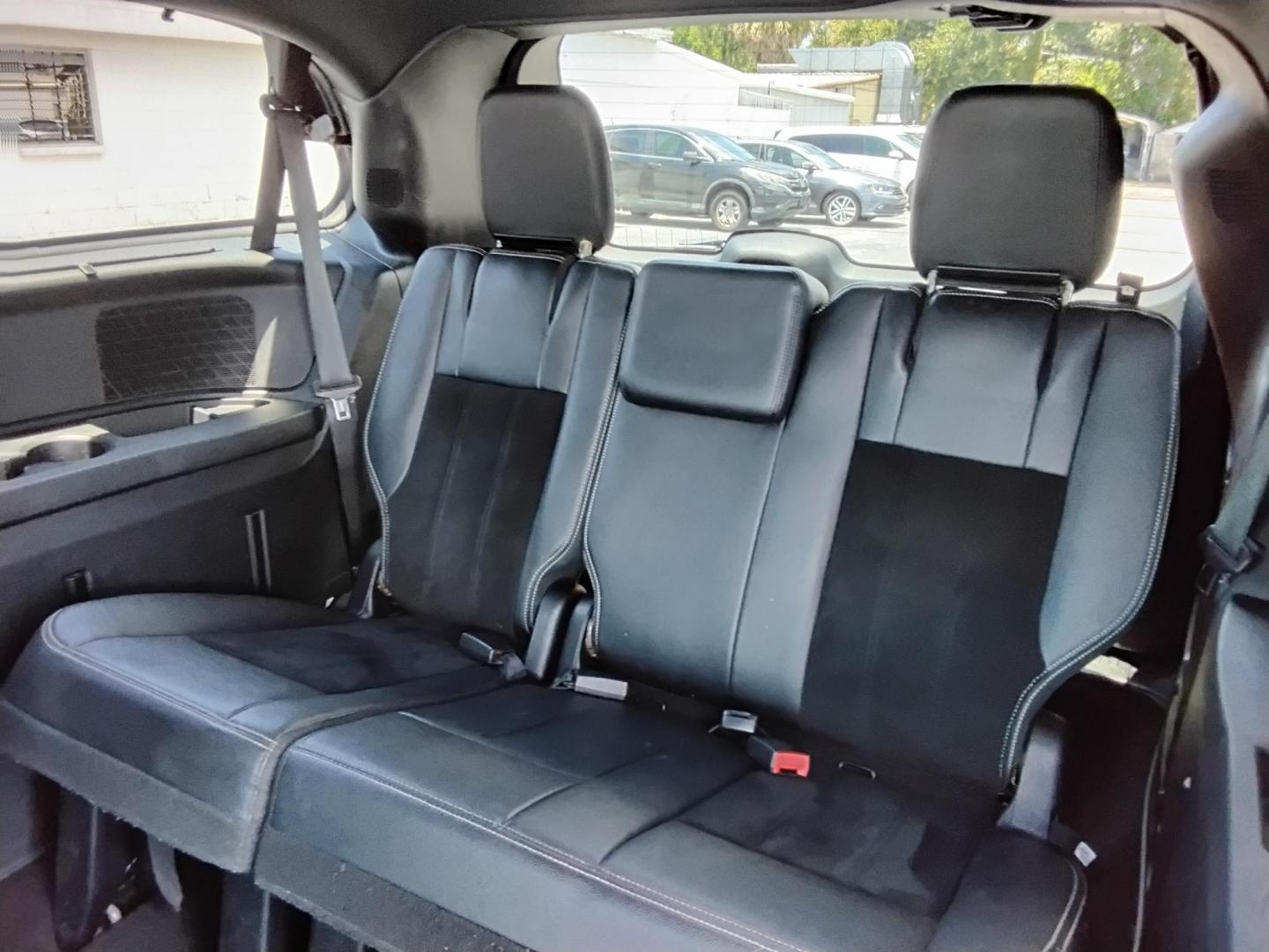2016 BLACK /Grey Dodge Grand Caravan SXT (2C4RDGCG7GR) with an 3.6L V6 DOHC 24V engine, 6A transmission, located at 6112 N Florida Avenue, Tampa, FL, 33604, (888) 521-5131, 27.954929, -82.459534 - $499 down plus tax & tag.- Photo#19