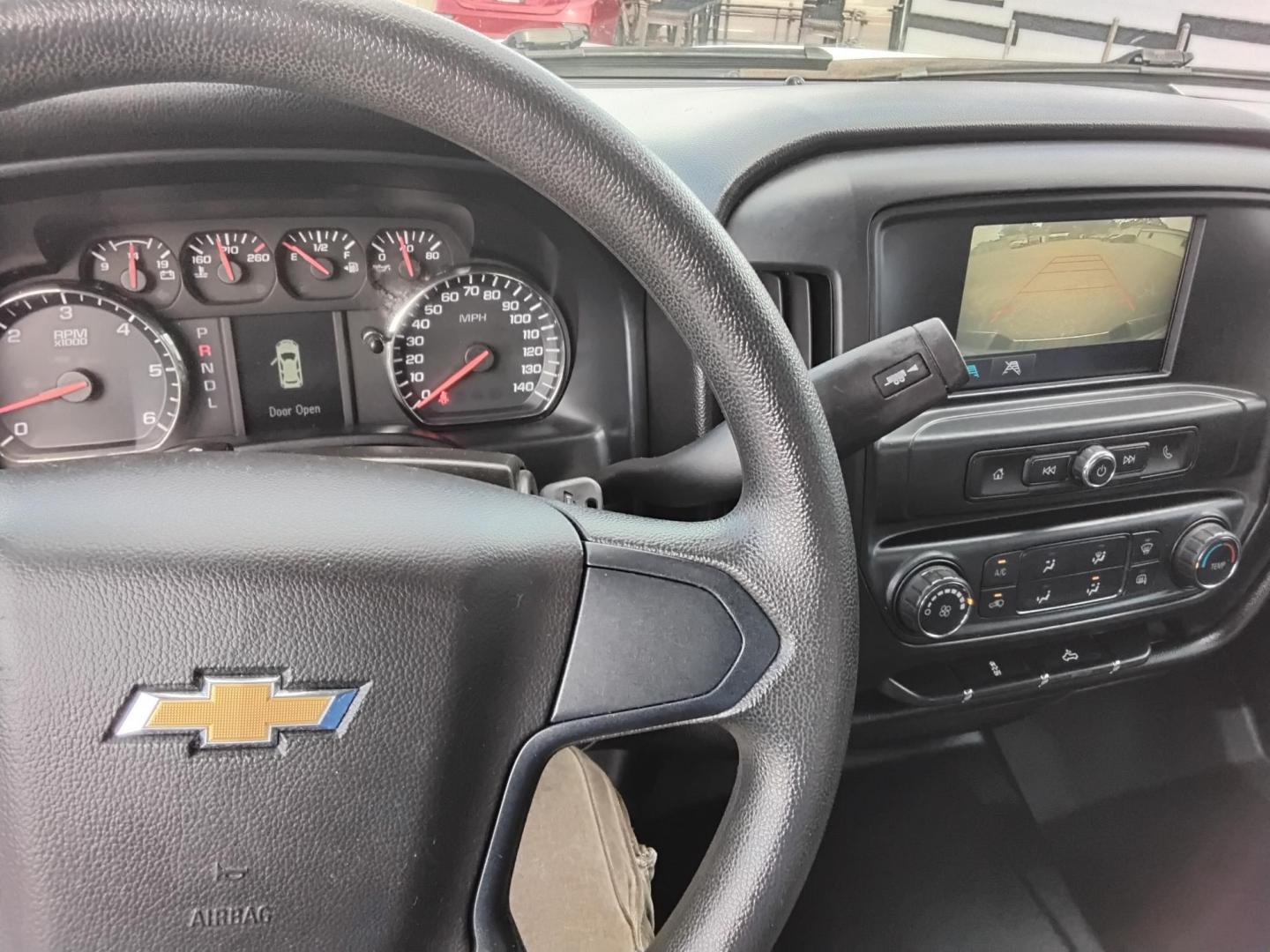 2018 White /Grey Chevrolet Silverado 1500 Work Truck Double Cab 2WD (1GCRCNEC8JZ) with an 5.3L V8 OHV 16V engine, 6A transmission, located at 6112 N Florida Avenue, Tampa, FL, 33604, (888) 521-5131, 27.954929, -82.459534 - $499 PLUS TAX & TAG.- Photo#8