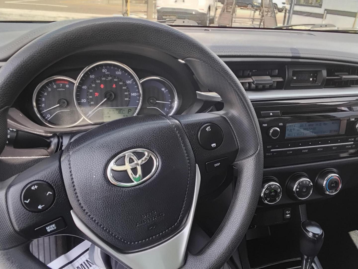 2015 Toyota Corolla L 4-Speed AT (2T1BURHE2FC) with an 1.8L L4 DOHC 16V engine, 4-Speed Automatic transmission, located at 6112 N Florida Avenue, Tampa, FL, 33604, (888) 521-5131, 27.954929, -82.459534 - $499 DOWN PLUS TAX & TAG.- Photo#9